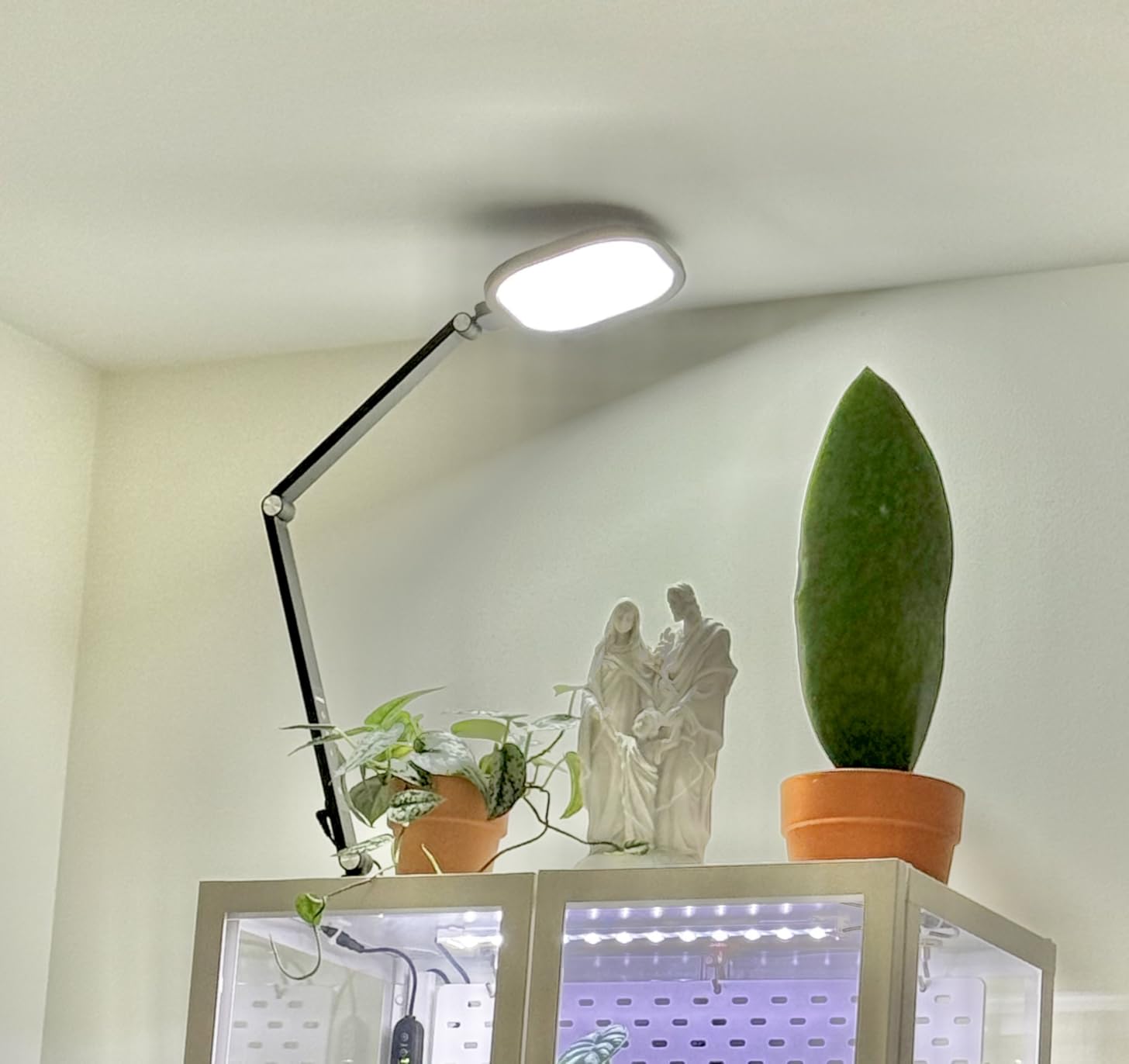 Premium LED Desk Lamp for Home Office, Dimmable Table Light with Multiple Color Modes and Brightness Levels, Eye-Caring Modern Design customer photo 1