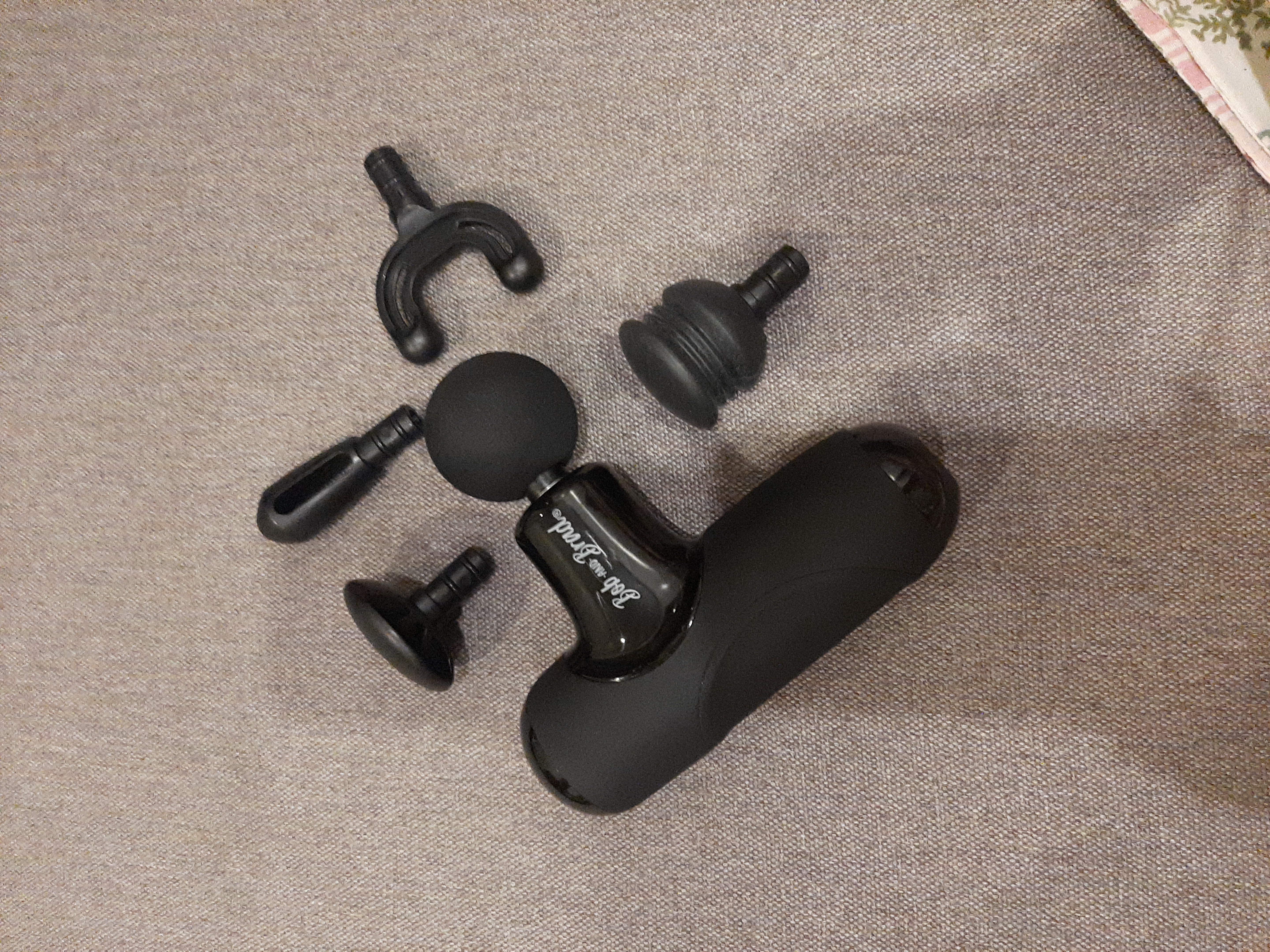 BOB AND BRAD Q2 Pro Mini Massage Gun with Heat and Cold, Pocket-Sized Deep Tissue Massager, HSA Portable Percussion Muscle Massager Gun, Ultra Small & Quiet Muscle Massager, FSA Eligible customer photo 2