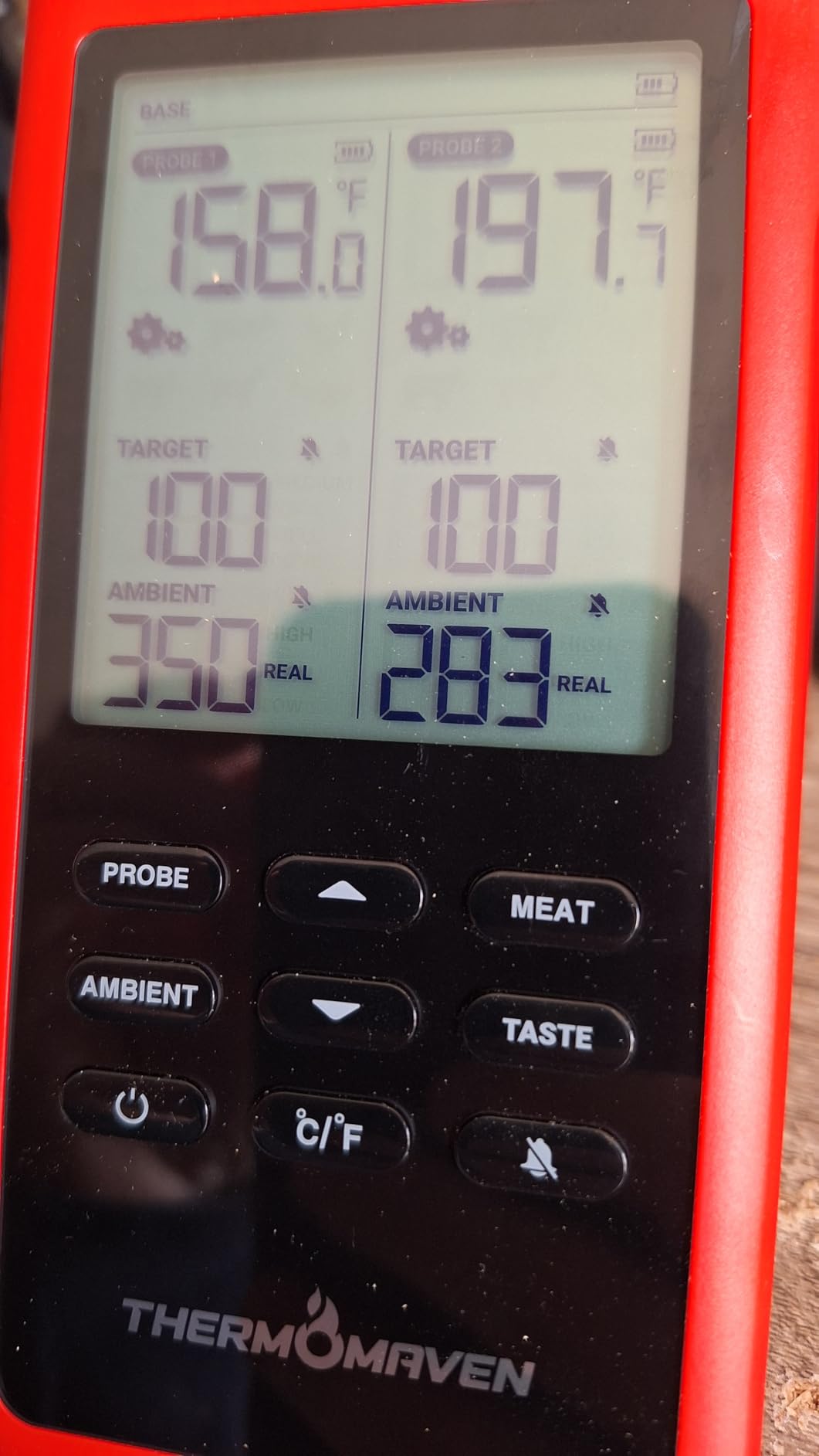 ThermoMaven WiFi Wireless Meat Thermometer, 2 Probes, Smart Base, 6 Sensors | Unlimited Monitor Range via APP, Commercial-Grade NIST Certified Accuracy, for Restaurant Kitchen, BBQ/Grill/Oven customer photo 2