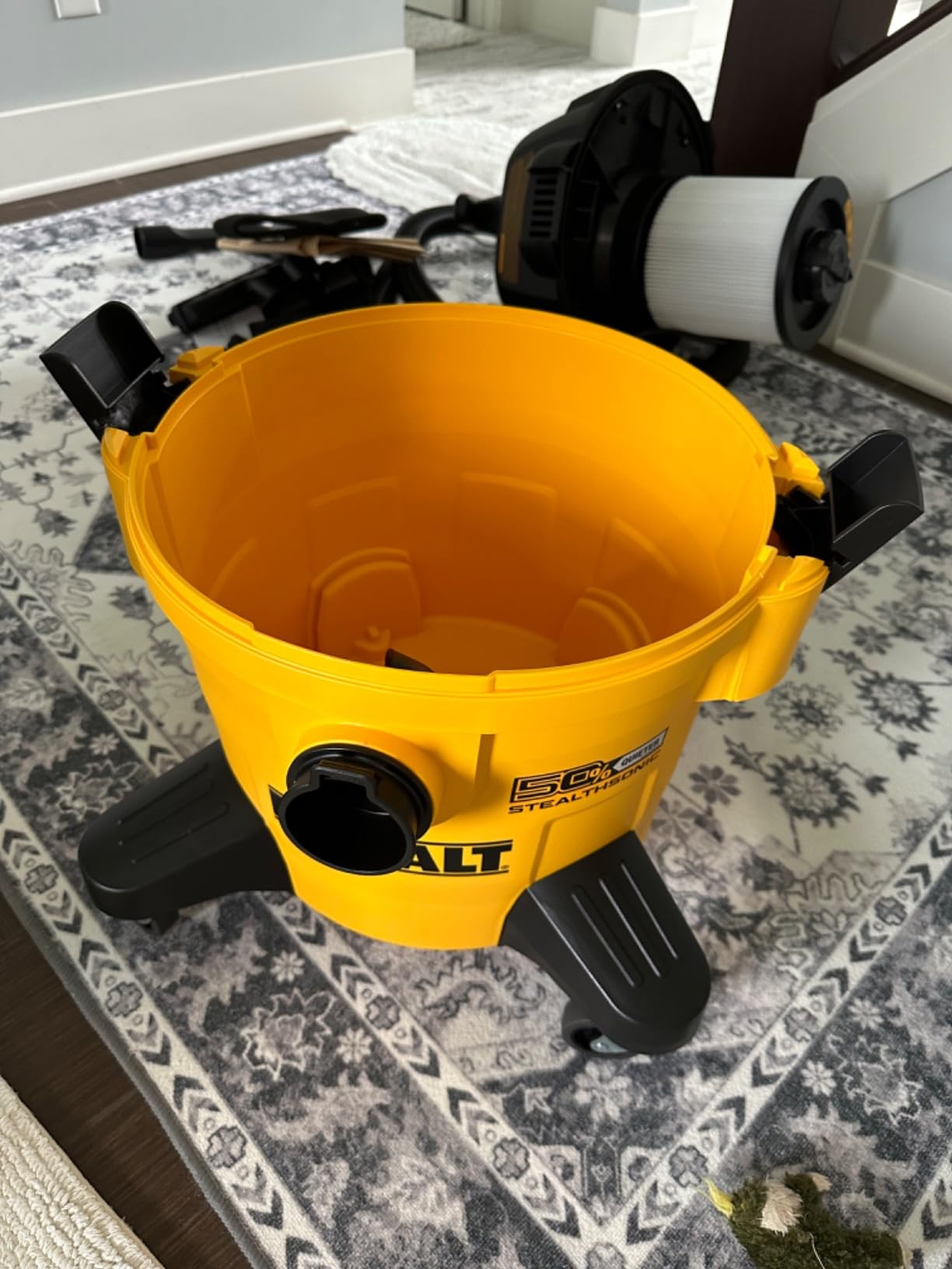 STEALTHSONIC Wet Dry Shop Vac 6 Gallon, Shop Vacuum Wet and Dry 5 HP, Ultra Quiet, DXV06P-QT customer photo 1