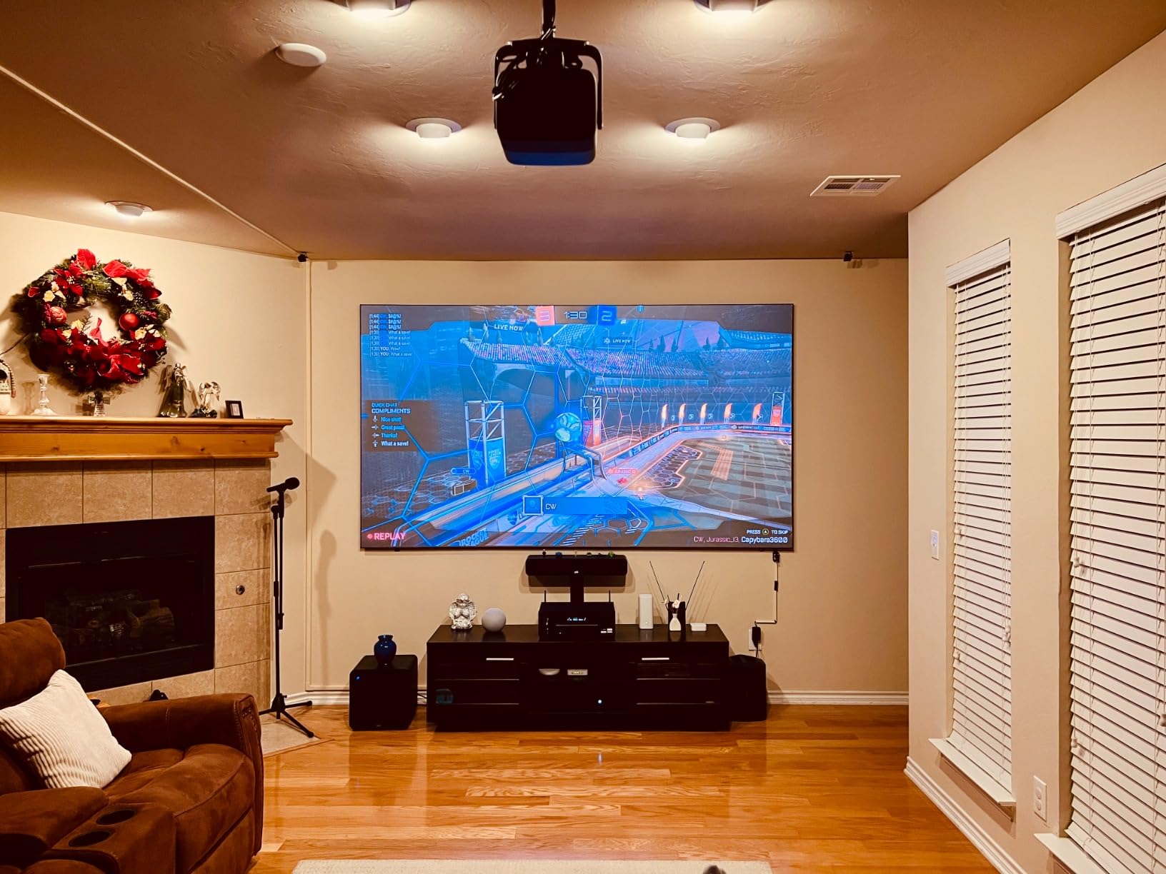 JMGO N1S Ultra 4K Triple Laser Projector, 2800 ISO Lumens, Google TV customer photo 1