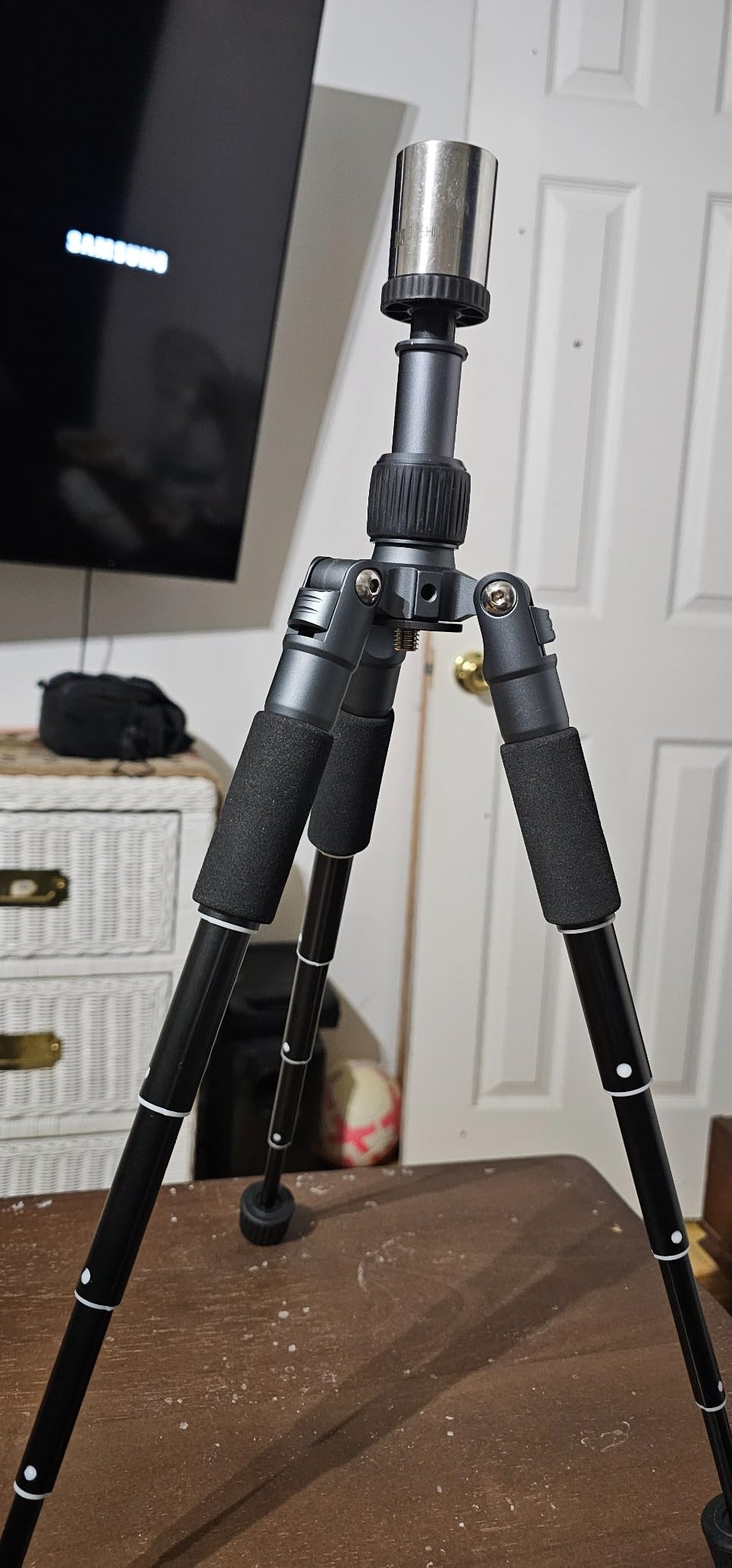 SIRUI AM-TT50 Aluminum Mini Tabletop Tripod, 360 Degree Ball Head, 20 inch, 17.6LB Load, Phone Holder Included, DSLR, Mirrorless Camera, Smartphone, Portable, Desktop, Travel, Vlogging customer photo 1