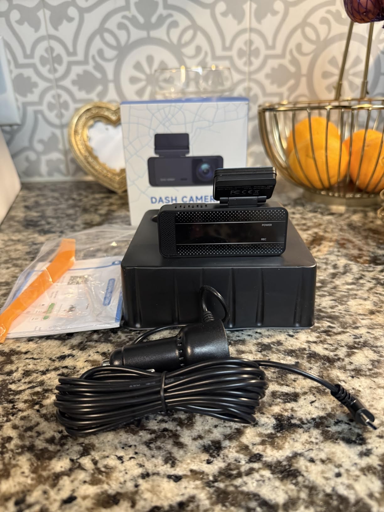 Veement 1296P Dash Cam Front, WiFi Dash Camera for Cars with App | V300 Mini Hidden Design, Night Vision, 170° Lens, Loop Recording, G-Sensor, 256GB Max, Card Not Included, Hardwire Required customer photo 2