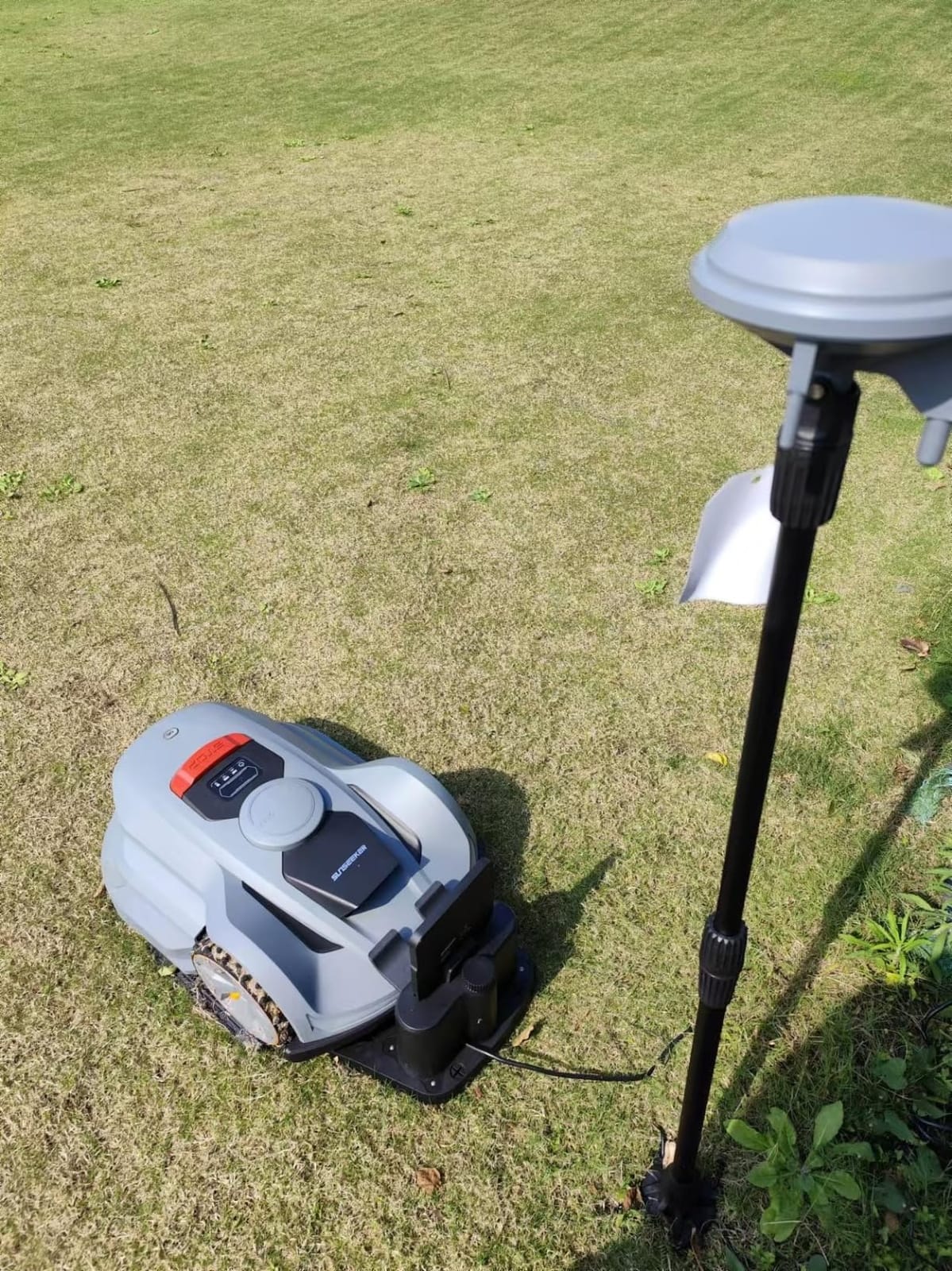 Sunseeker X7 AWD Robot Lawn Mower, RTK, Vision AI, 0.75 Acre, Wire-Free | Flagship AWD mowing for homeowners with large, challenging yards, steep slopes and uneven terrain. customer photo 2