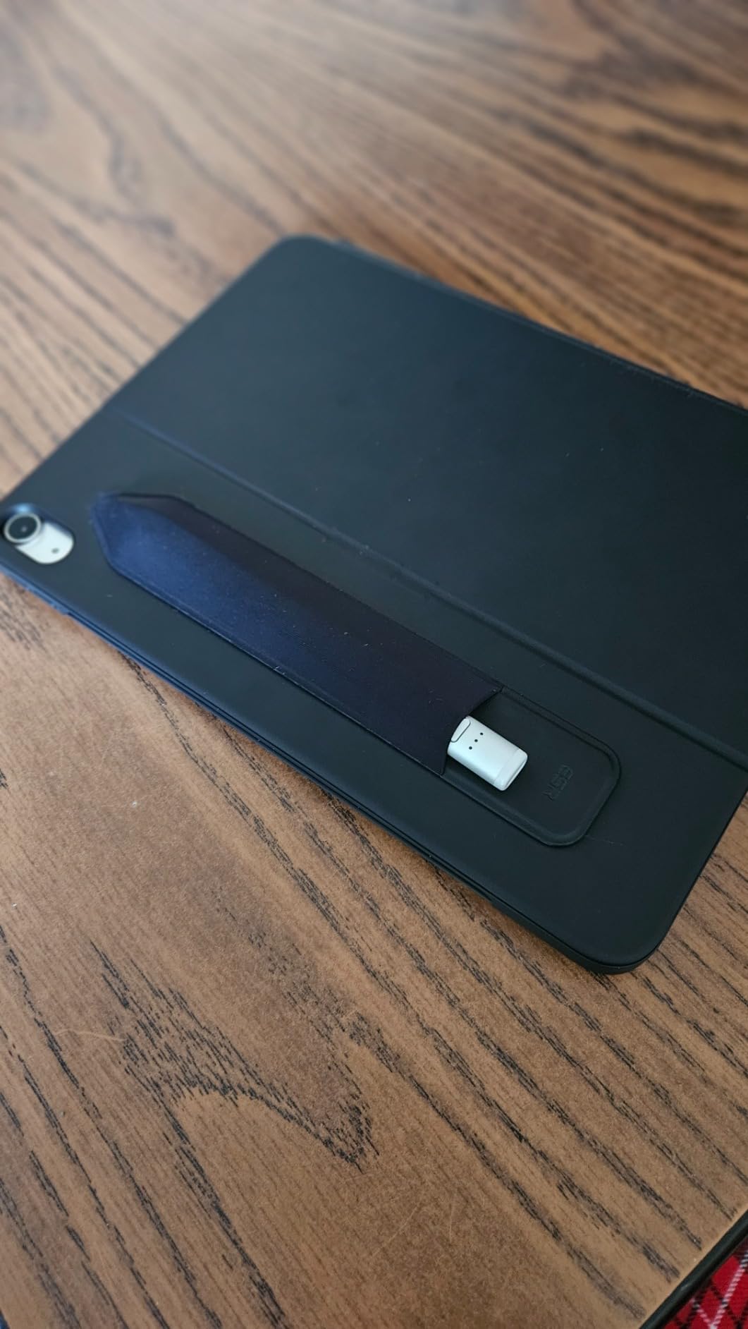 Logitech Combo Touch iPad Air 11 Keyboard Case - Midnight Black | Fits M2 M3 & M4 models, compatible with 5th gen, features backlit keys, built-in kickstand for flexible viewing customer photo 1