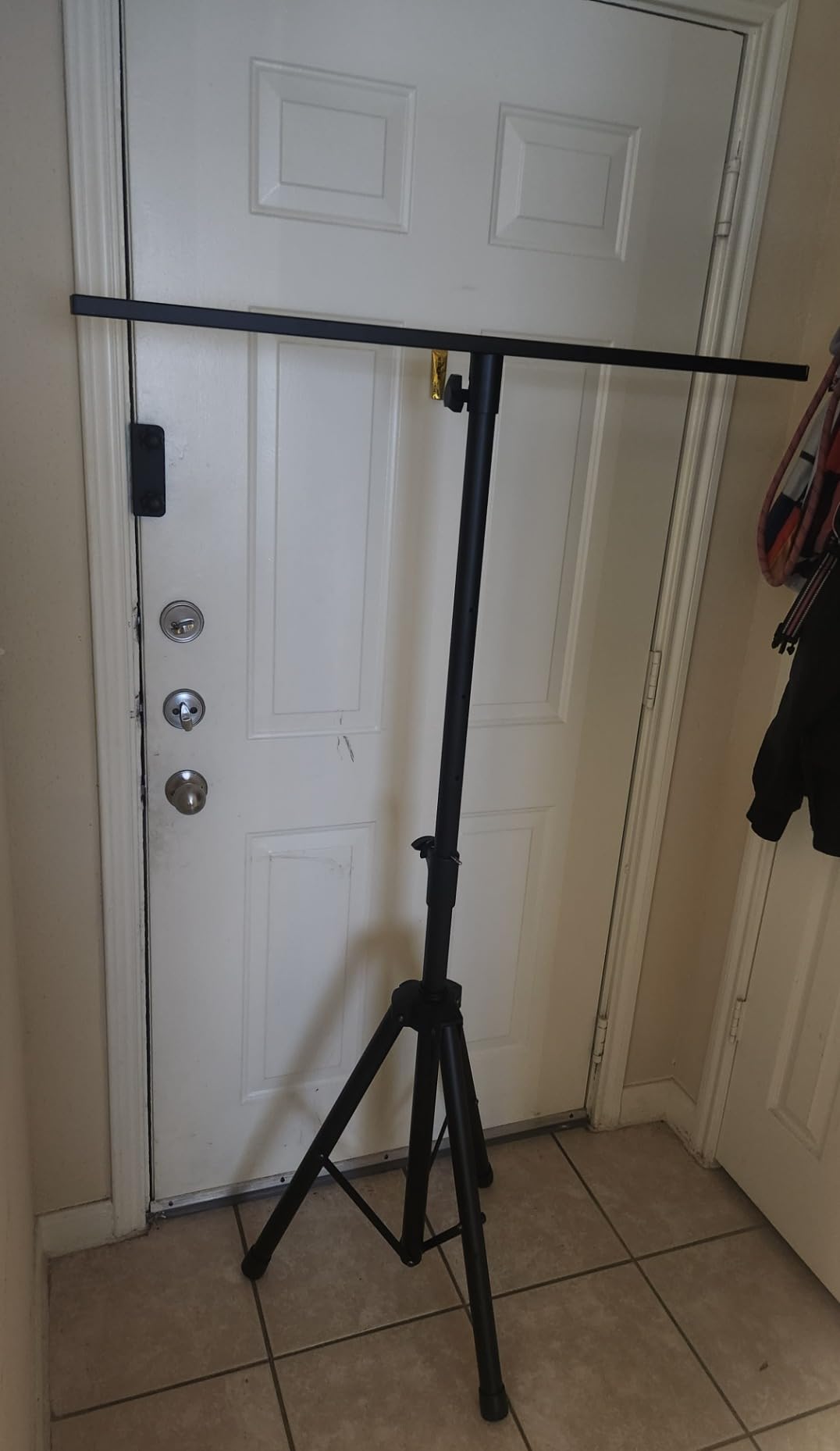 PPH-Sisy DJ Light Stand Heavy Duty Par Can Tripod T-Bar Stage Lights Stand Adjustable 39-100 Inch DJ Lighting Tripod Mount customer photo 1