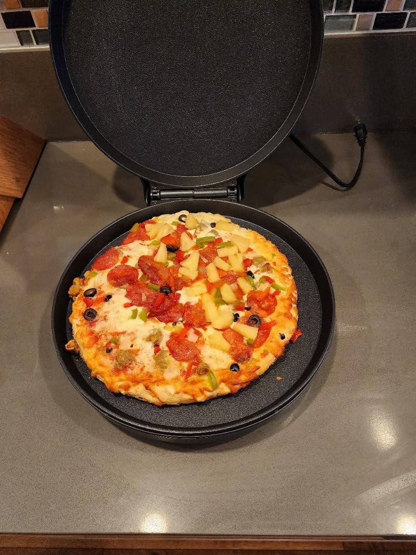 Chefman Everything Maker & Pizza Oven - 1440W Countertop Electric Pizza Maker with 12