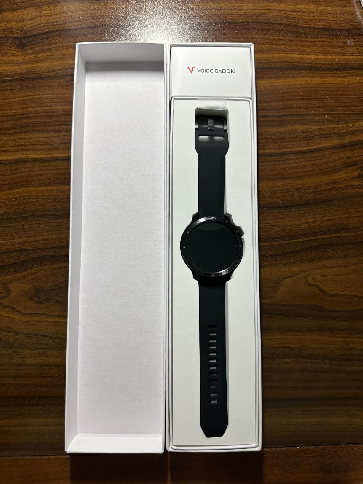 Voice Caddie T11 PRO GPS Golf Watch AMOLED Display, Green Undulation No Monthly Subscription 40k+ Preinstalled Courses w/Shot Tracking, Practice Tempo Mode, Putt View 1.3