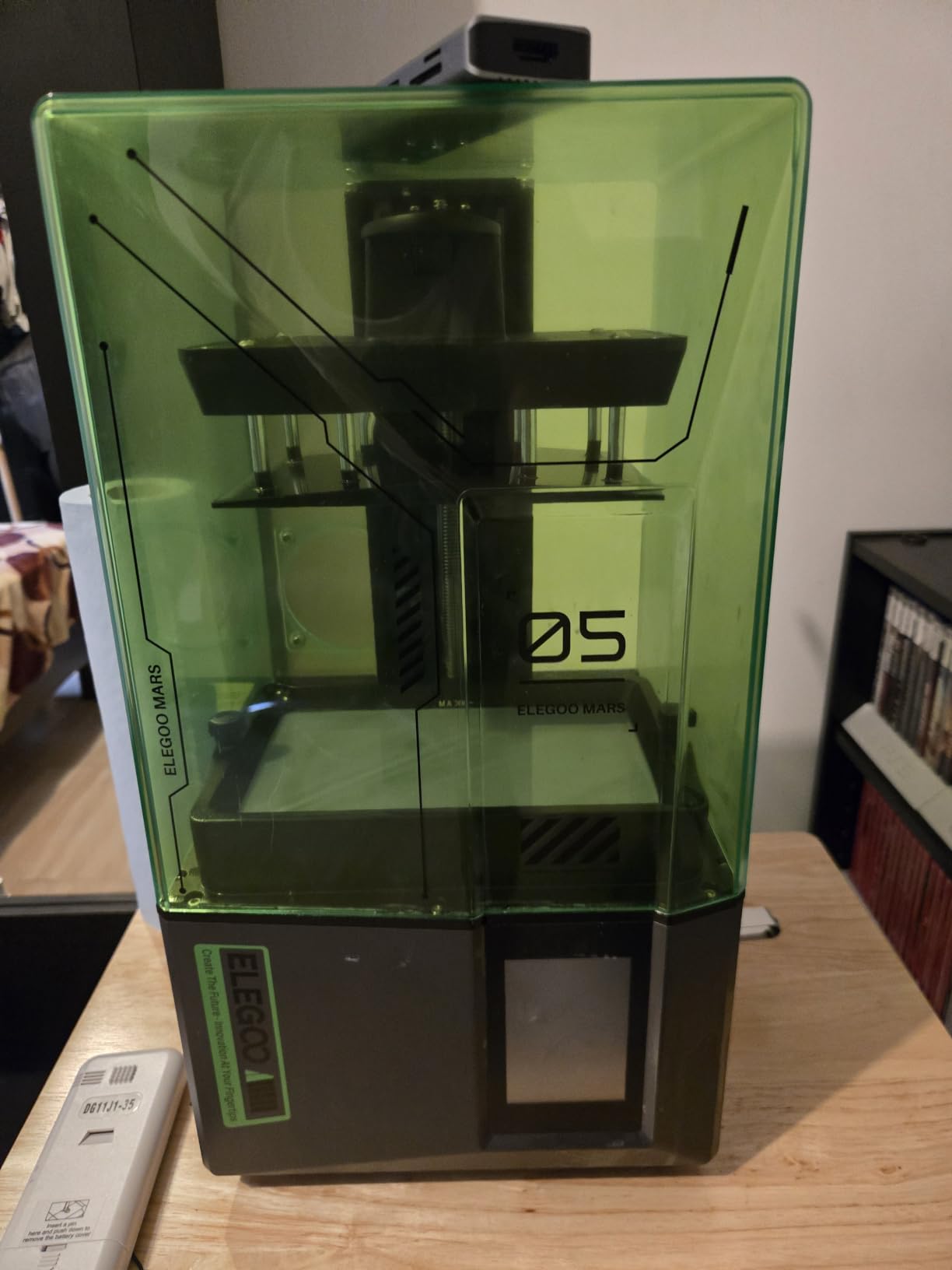 ELEGOO Mars 5 Resin 3D Printer | 4K Mono LCD, Automatic Leveling, Desktop 3D Printer with Printing Size of 5.65 x 3.53 x 5.91 inches customer photo 1