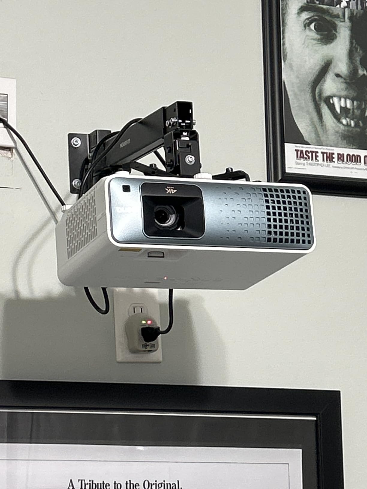 BenQ TK710 4K HDR Laser 3200 Lms Home Entertainment Movie & Gaming Projector customer photo 2