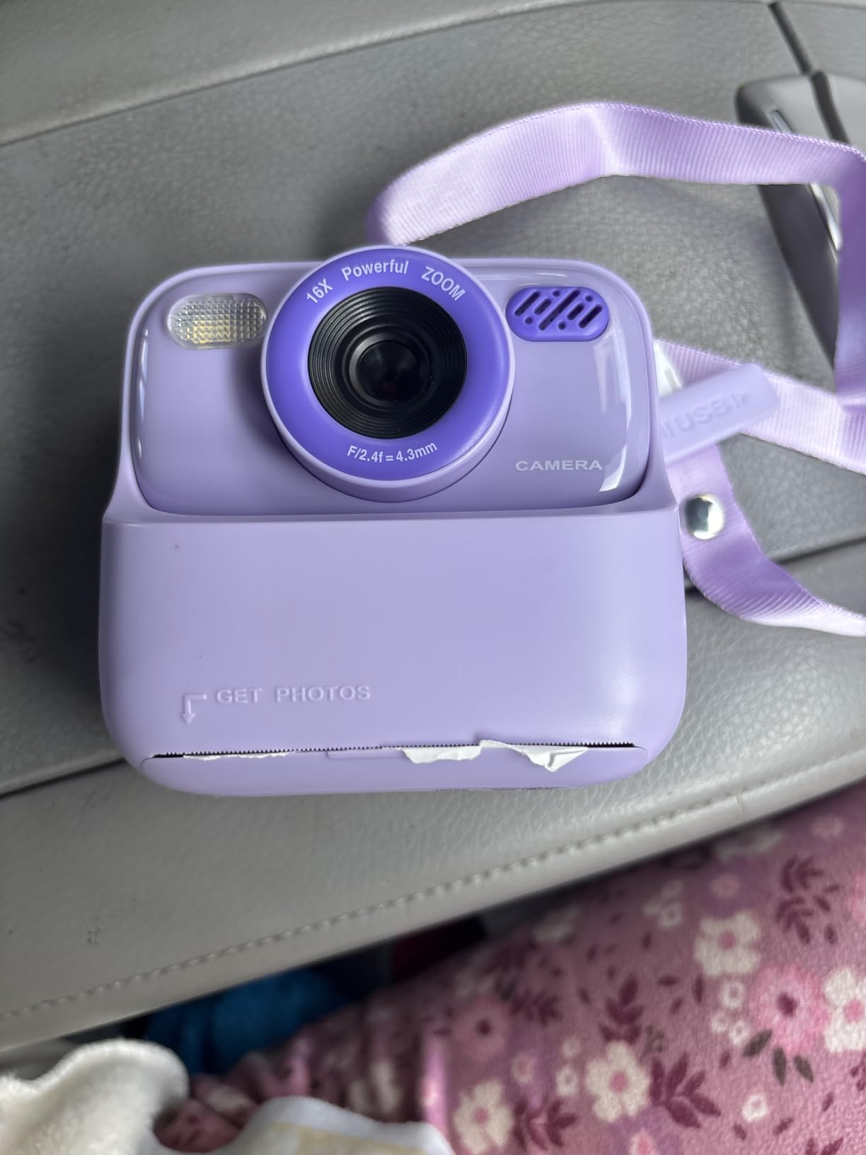 Kids Instant Digital Cameras for Boys and Girls, 1080P HD Dual-Lens Selfie Digital Camera with Print Paper & 32G Card, Christmas Birthday Gifts Toys for Toddler and Teenagers Age 3-16 Years Old customer photo 2