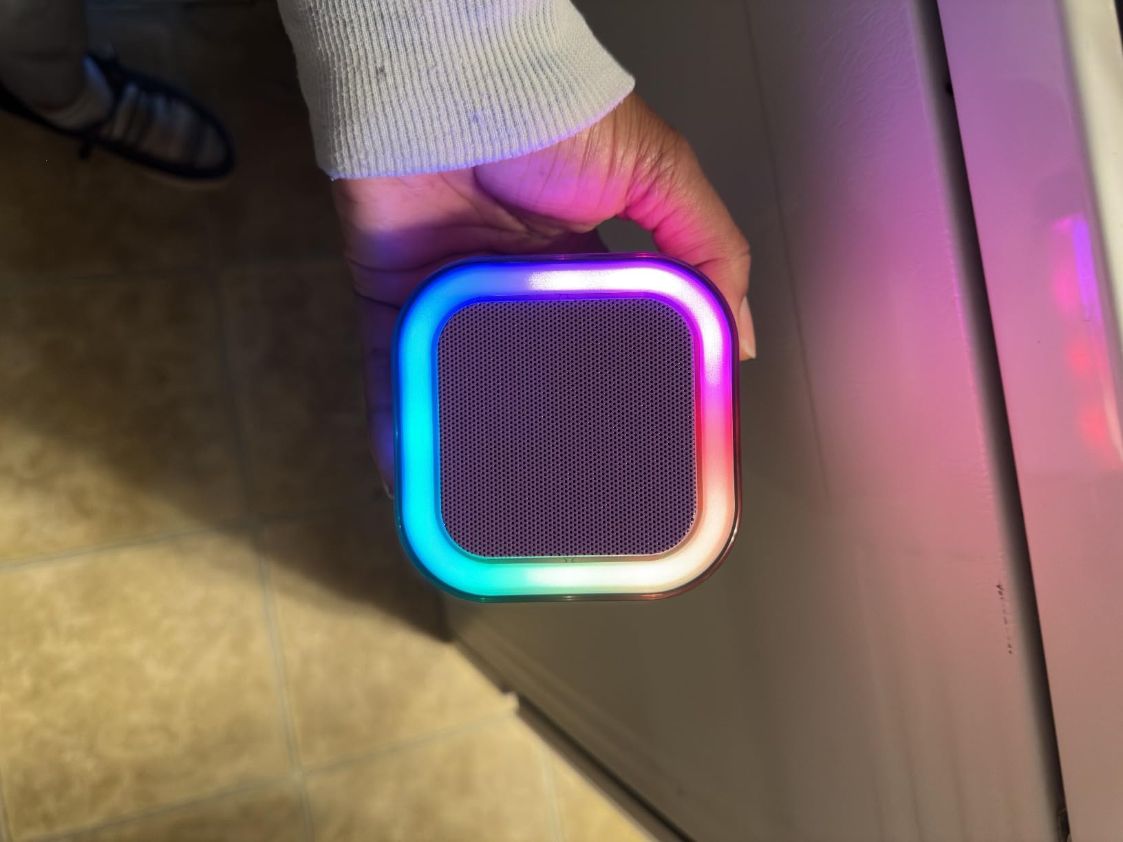 Move2Play, Karaoke Machine for Kids | Includes 20+ Kid Songs | 2 Microphones | Connect with Bluetooth | 3, 4, 5, 6, 7+ Year Old Gift | Toy for Girls, Boys, & Toddler | Birthday Present customer photo 1