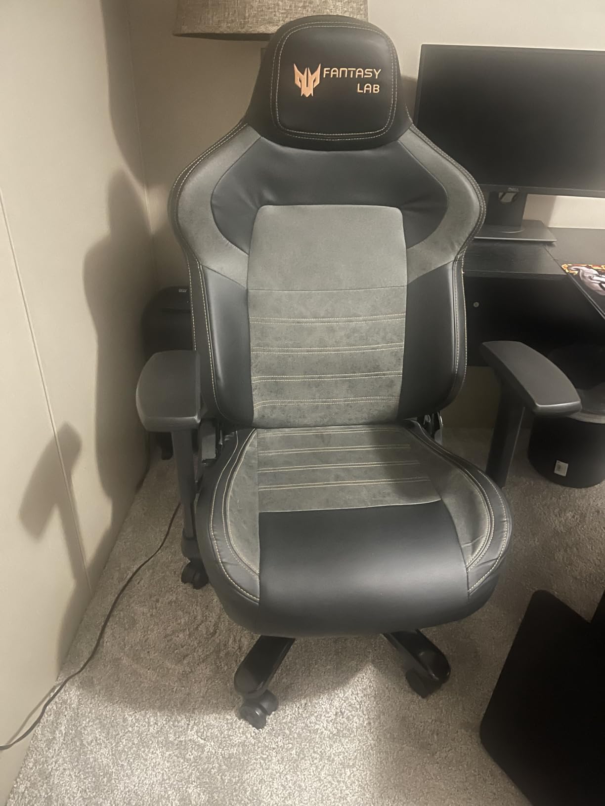 Big and Tall Gaming Chair 440LBS Gaming Chair with Metal Base Memory Foam Lumbar 4D Adjustable Armrest Computer Chair for Heavy People Ergonomic High-Back customer photo 2