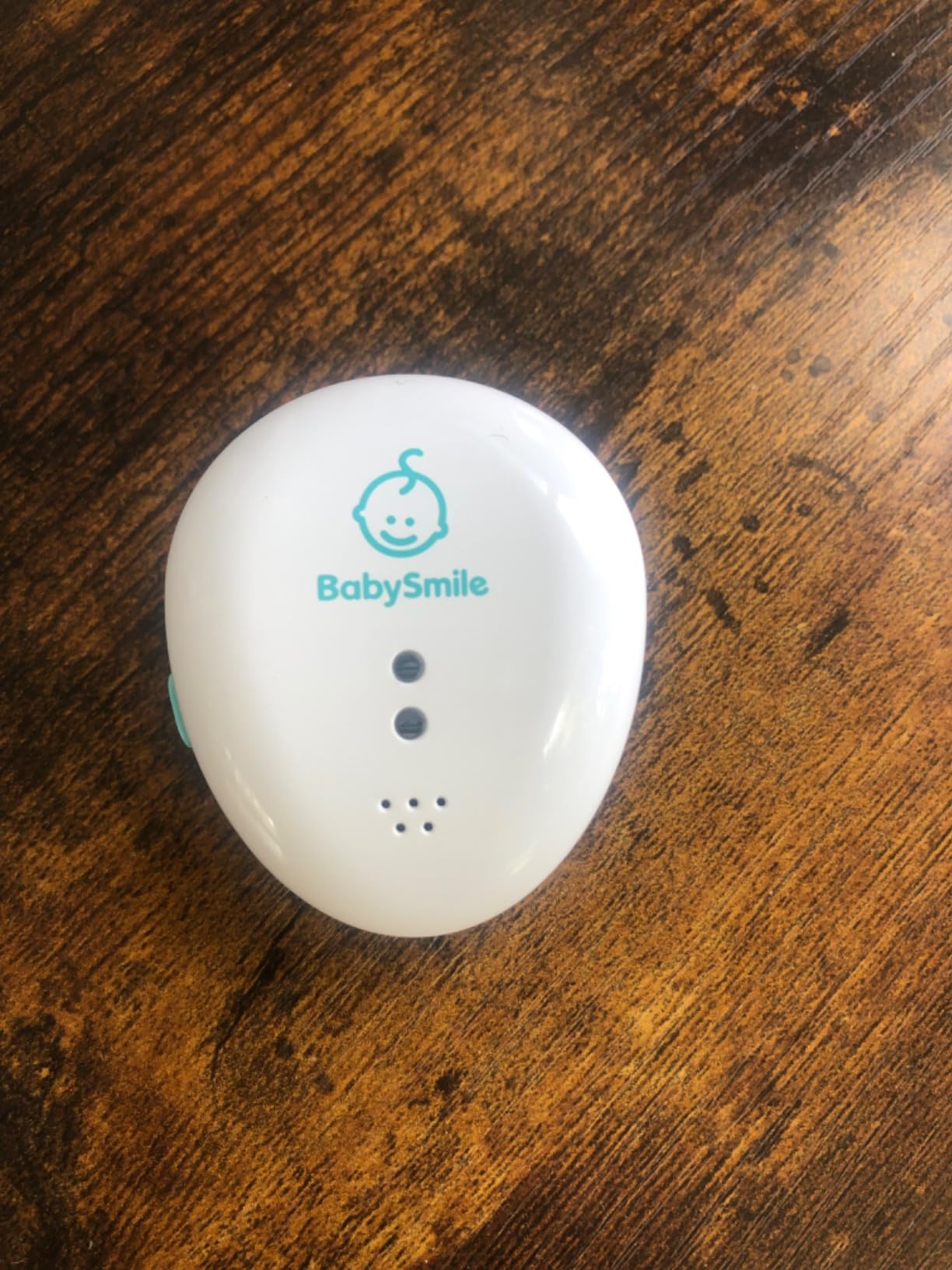 BabySmile Baby Movement Monitor for Newborn Sleep, Diaper Clip | E-202, White | Detects subtle abdominal movement; local alert after approx. 20 seconds; compact 25 g monitor customer photo 1