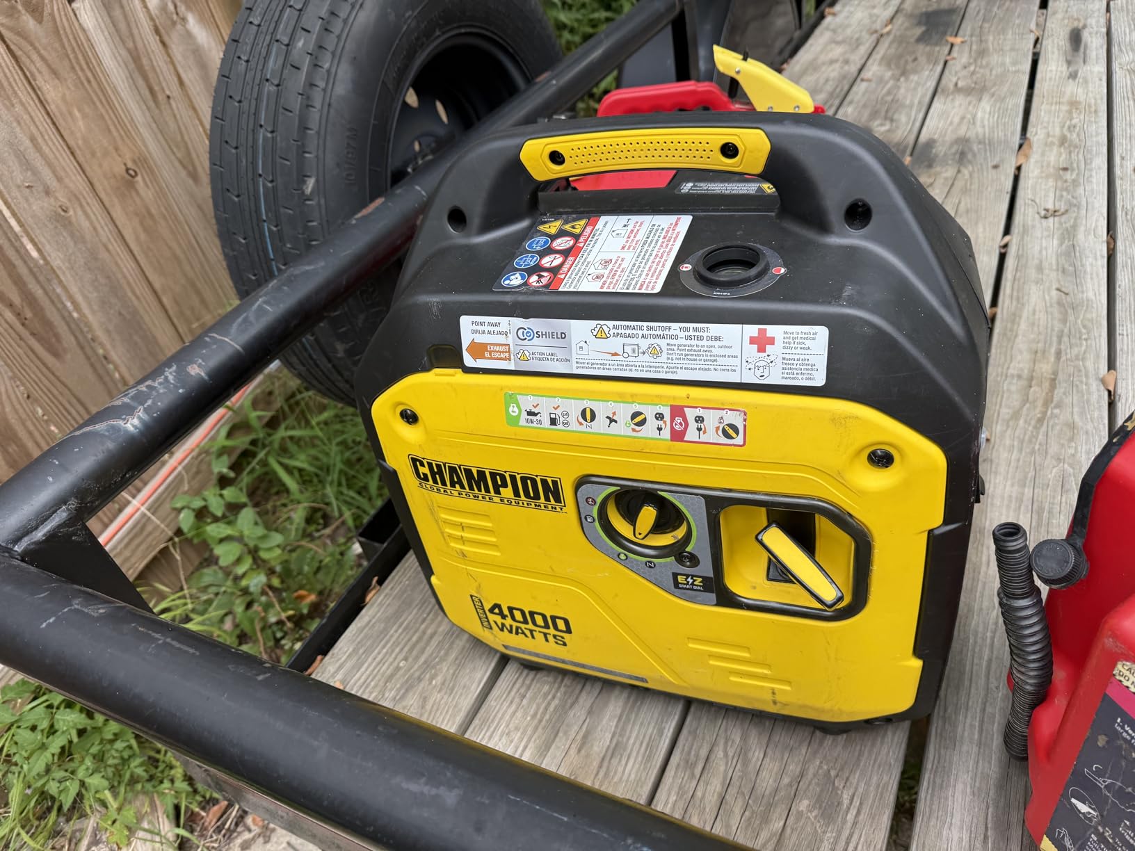 Champion Power Equipment 4000-Watt RV Ready Portable Inverter Generator with Quiet Technology and Free 3-Year Warranty customer photo 1