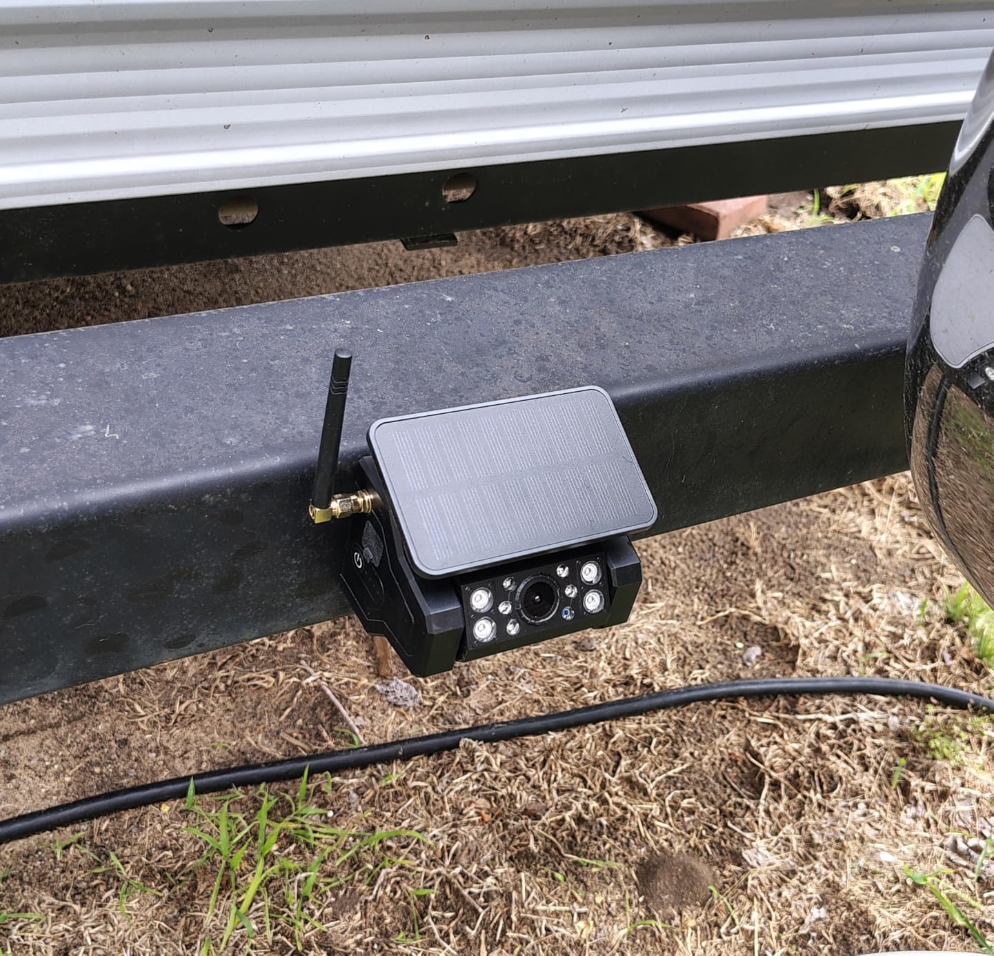 RV Backup Camera with Solar Magnetic - 50 FT Long Distance No Signal Delay | HD 1080P Wireless Backup Camera with 7.1 Inch Touch Key Recording Monitor - for Trailer, 5th Wheel, Camper customer photo 2