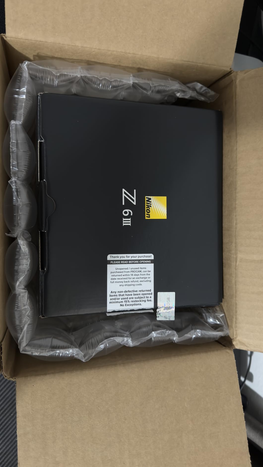 Nikon Z6 III, Black | Full-Frame Mirrorless Stills/Video Camera with 6K/60p Internal RAW Recording | USA Model customer photo 2