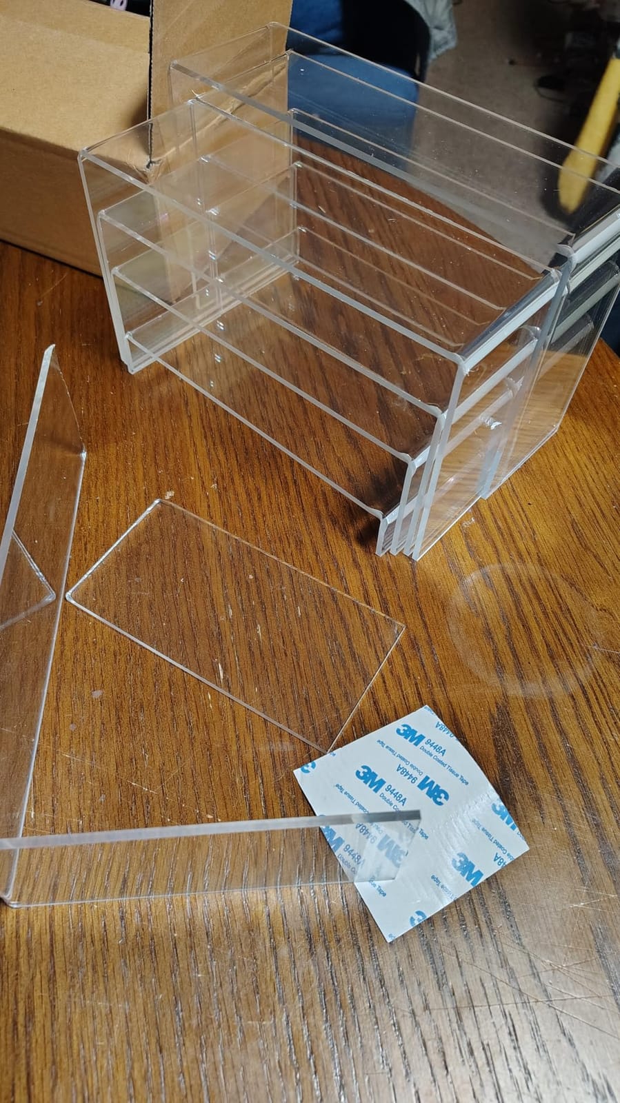 Anglelife 16 pcs 2 Set Acrylic Risers for Display, (7
