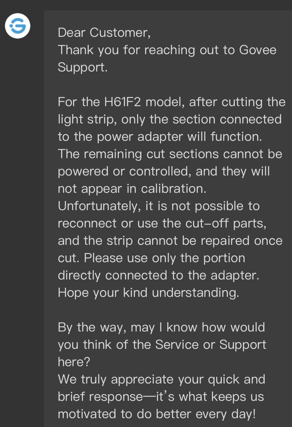 Govee RGBWWIC LED Strip Light 2 Pro 32.8ft, Smart Control, APP, WiFi | Work with Alexa, Google Assistant, Matter and SmartThings, DIY Color Changing, LED Lights for Bedroom, Cabinet, Home Decor customer photo 2