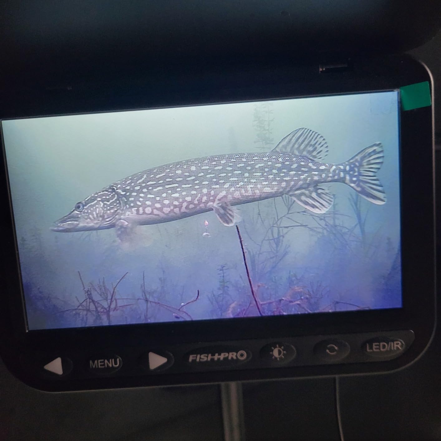 FishPRO 2026 Upgrade 4.5'' True HD 1080P Underwater Fishing Camera (Plug & Play) - Ice Fishing Camera Underwater w/ 5,000mAh, USB-C, IR+LED, Fish Finder for Ice/Lake/Kayak, 66ft customer photo 2