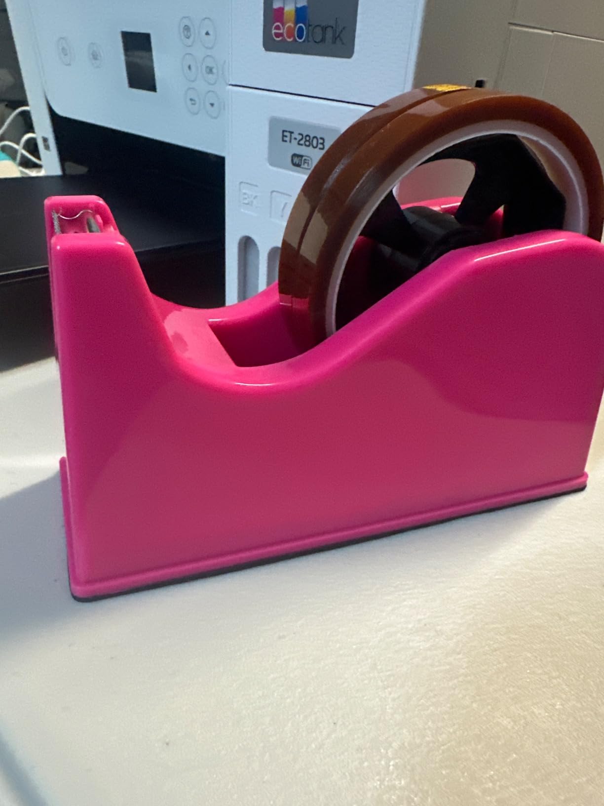 Sublimation Blanks Tumbler Clamp Tool Pink Kits for 20 Oz Sublimation Blanks, Heat Resistant Gloves, Heat Tape Sublimation, Heat Tape Dispenser Sublimation Kit, Tumbler Clamp Clamp Blue&Pink customer photo 2