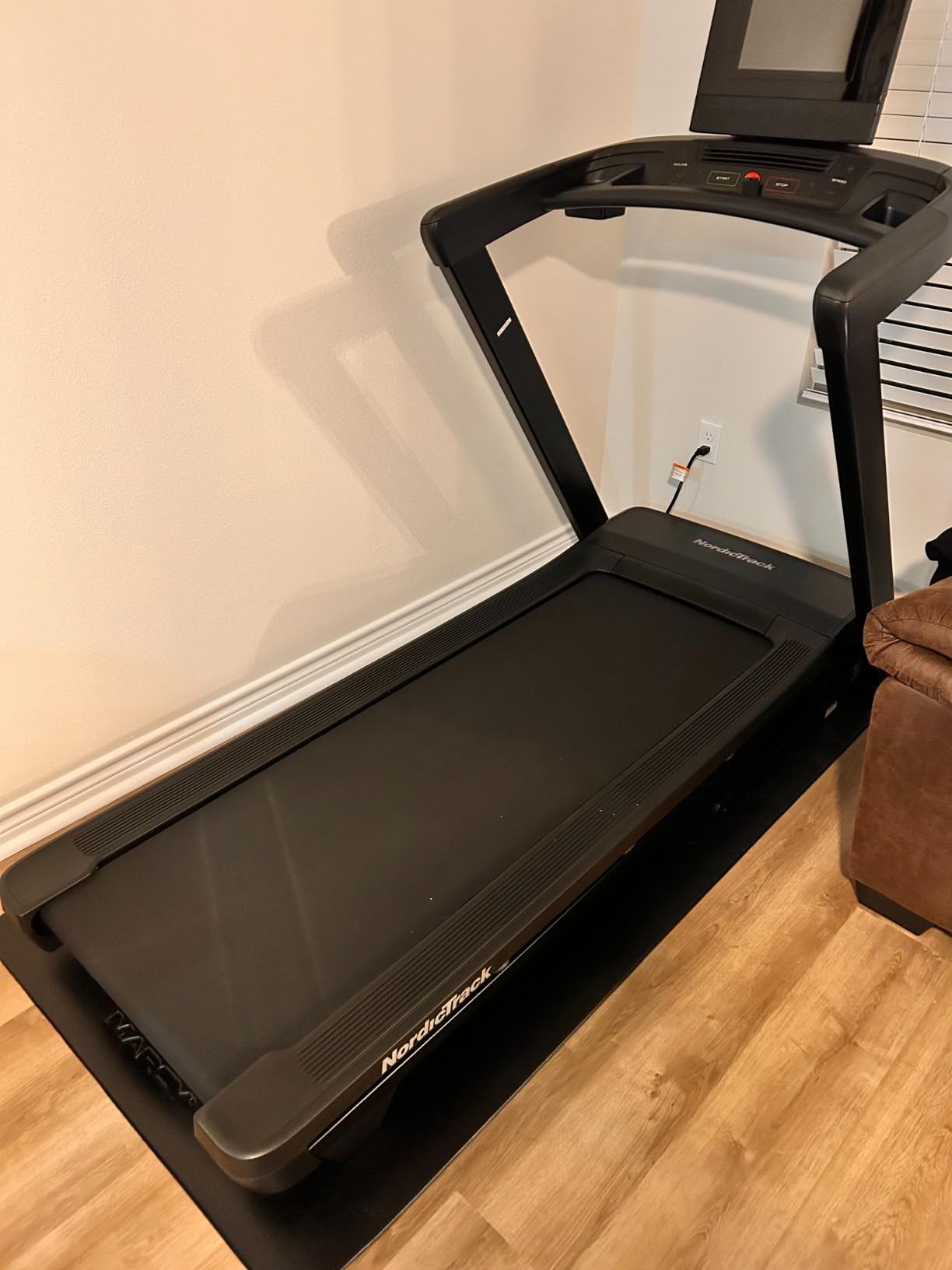 NordicTrack T Series Treadmills | Compact Treadmills for Home Gym Use With Cushioned Deck, Smart Incline Control, Heart Rate Training, and Guided Workouts customer photo 1
