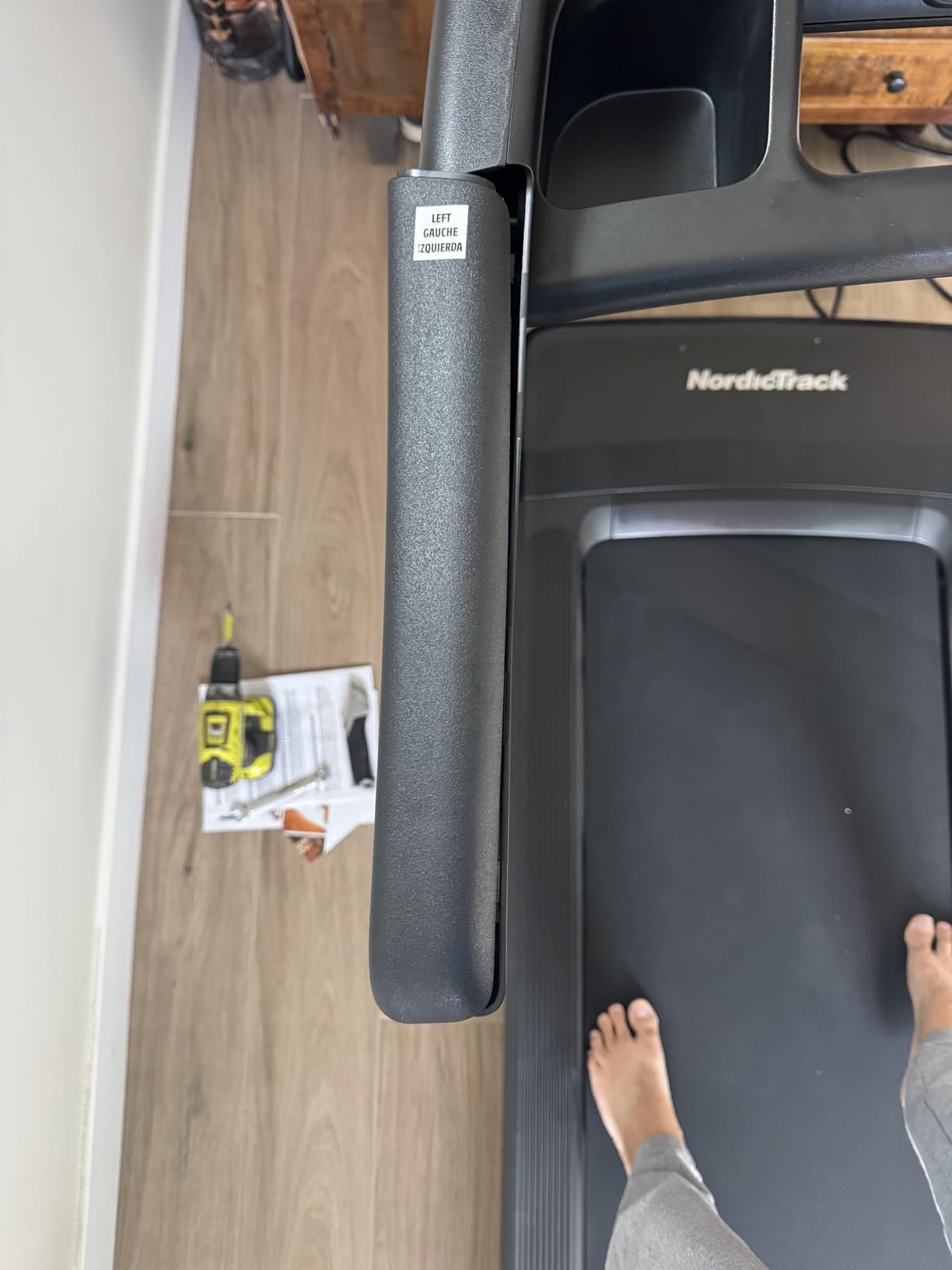 NordicTrack T Series Treadmills | Compact Treadmills for Home Gym Use With Cushioned Deck, Smart Incline Control, Heart Rate Training, and Guided Workouts customer photo 2