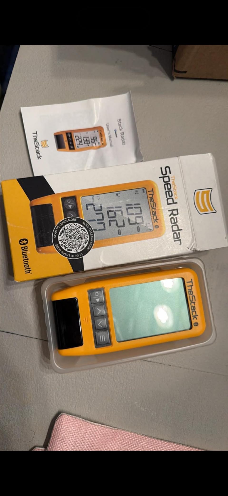 TheStack Radar | Golf Launch Monitor | App-Based Training System and Golf Swing Analyzer | Trainer Golf Swing Training Aid | Golf Launch Monitor Portable customer photo 1