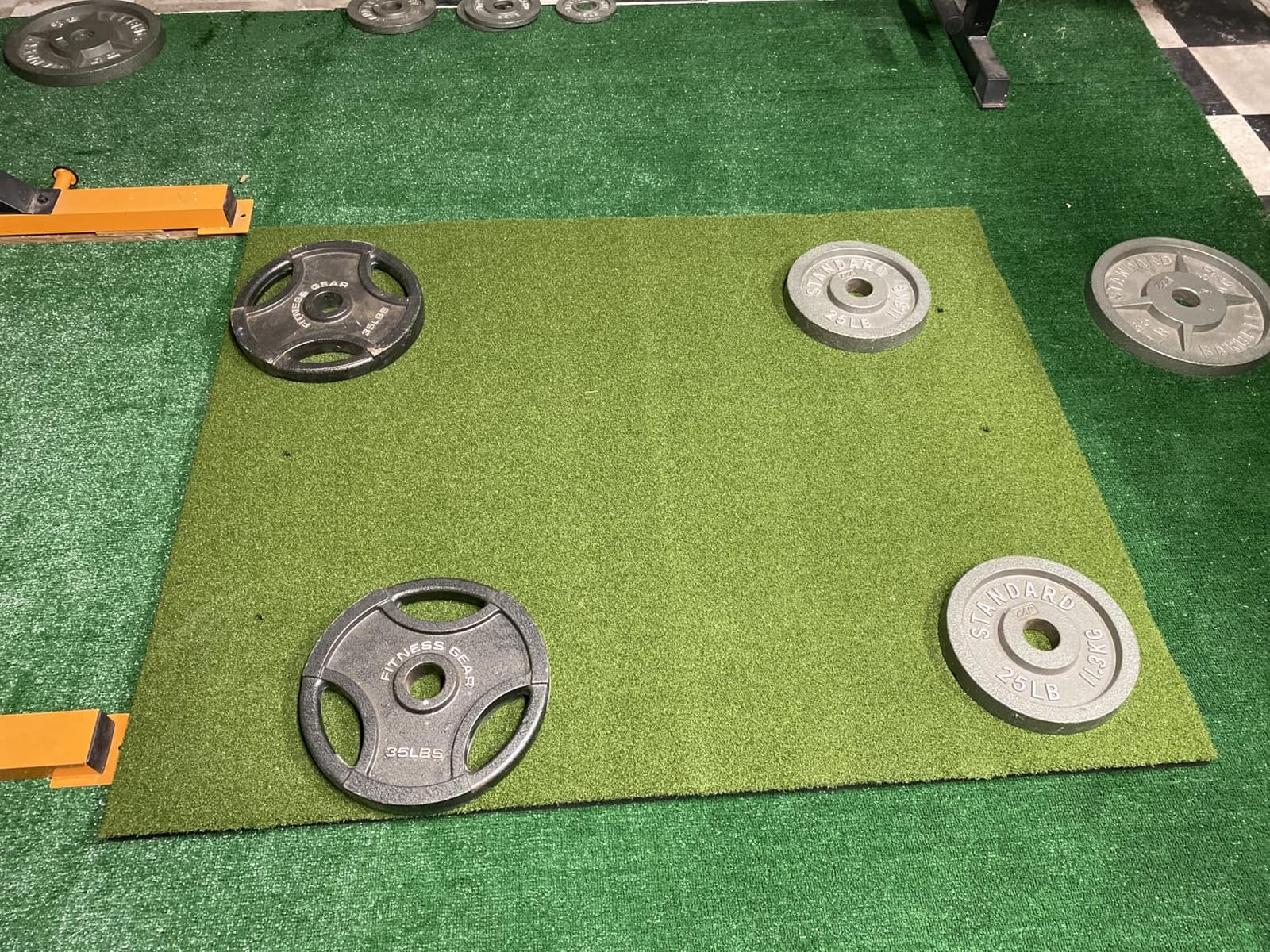 Bltend Golf Mat 36mm: 5x4ft/6x4ft Golf Hitting Mat Practice Outdoor Indoor | Elite Dense Artificial Turf, Heavy Duty Thickened EVA Backing, Balls & Tees, Driving Chipping Backyard Simulators Practice customer photo 2