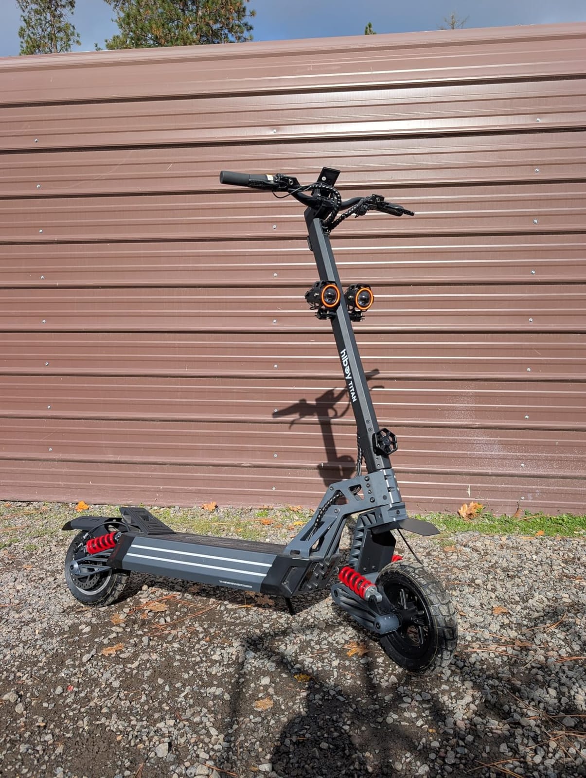 Hiboy Titan Electric Scooter, 1200W Motor, Long Range | Up to 46 miles range, 25 MPH speed, 10