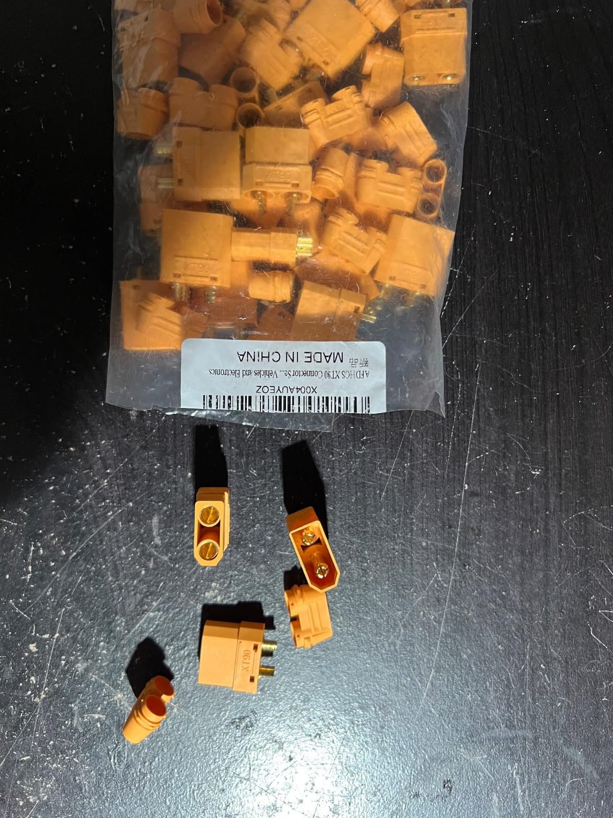XT90 Connector Set with Solder Point Cover Caps (24pcs) - Upgraded Gold-Plated Copper for RC Vehicles and Electronics customer photo 2