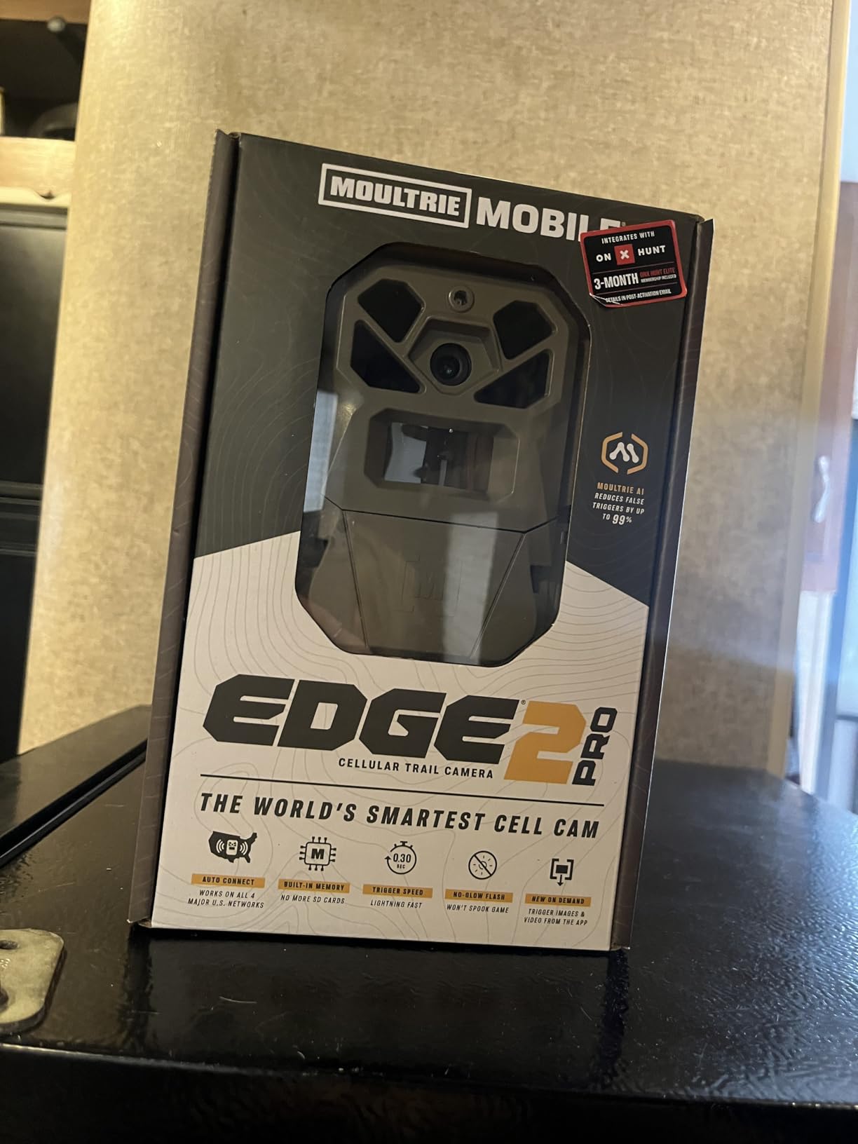 Moultrie Edge 2 Pro Cellular Trail Camera - Auto Connect Nationwide 4G LTE - On Demand 40MP Photo - 1440P Video with HD Audio - Ai False Trigger Elimination - 100 Ft Detection Range - No-Glow Flash customer photo 2