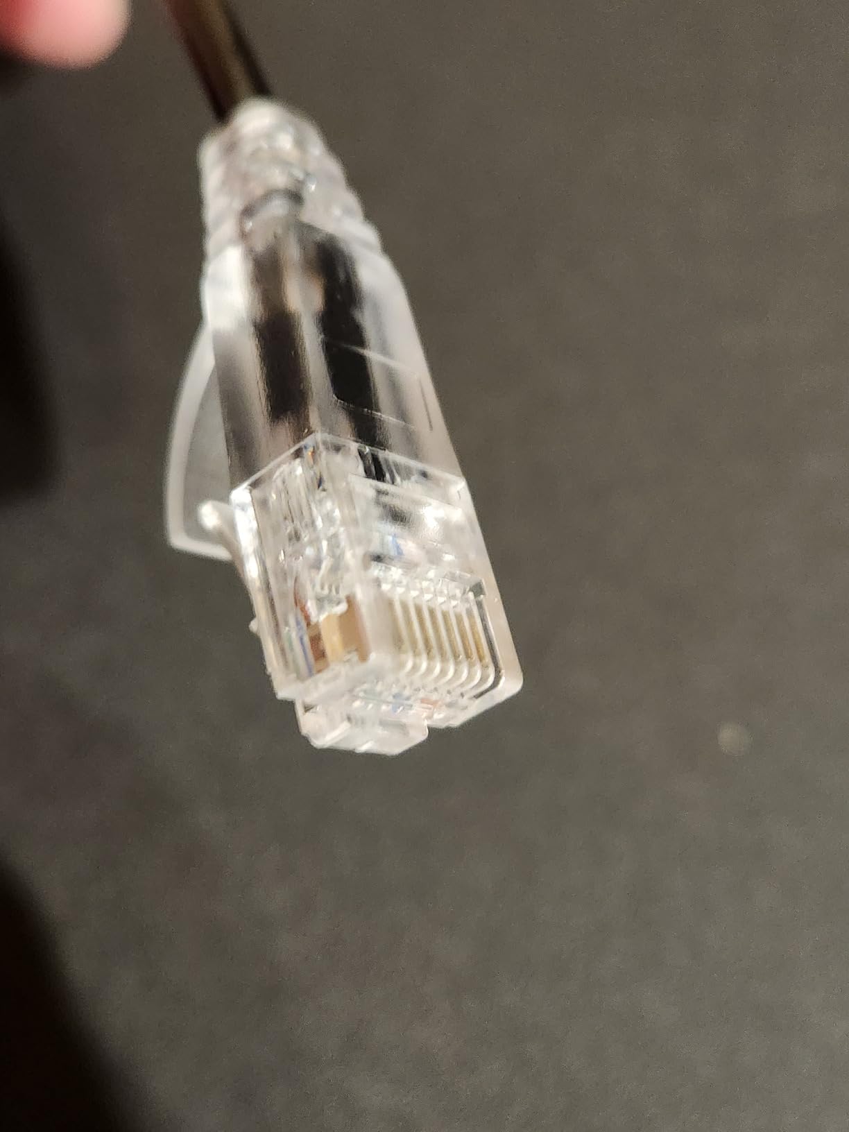 Cat6a Ethernet Cable Slim 100ft Outdoor & Indoor, 28AWG Pure Copper Cat6 Internet Cable for Waterproof & Direct Burial, Flexible Cat6 Ethernet Cable 10G 550MHZ, Black customer photo 2