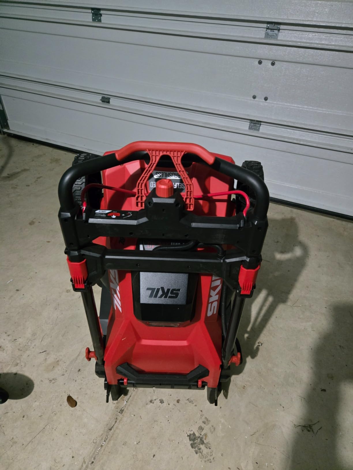 SKIL PWR CORE 40 Brushless 40V 20-Inch Self-Propelled Mower Kit, Includes 6.0Ah Battery and Auto PWR JUMP Charger - SM4910C-11 customer photo 1