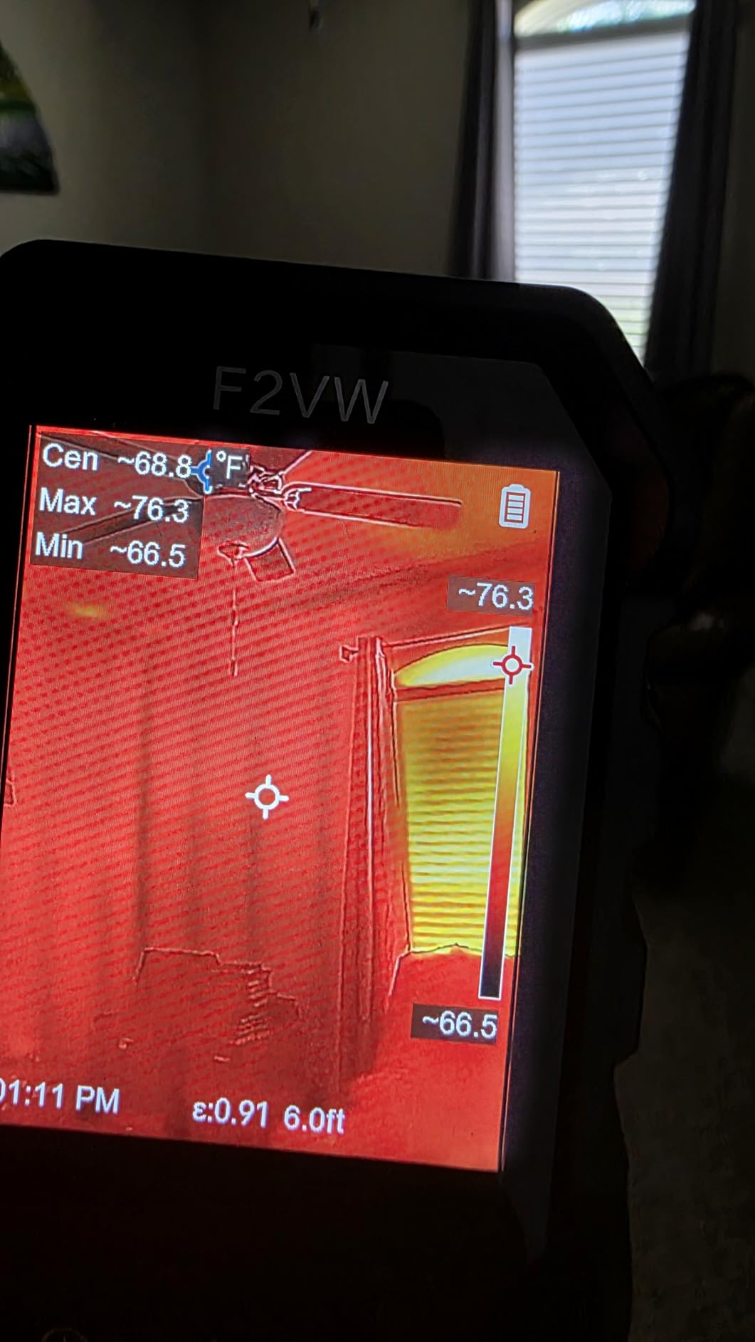 HSFTOOLS F2VW Thermal Camera with 2MP Visual Cam, 640x480 Super Resolution | 3.2