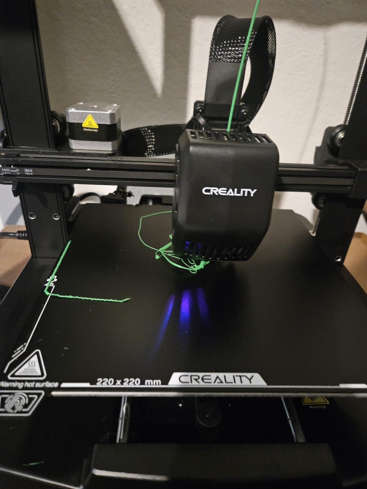Creality K2 SE 3D Printer, 500mm/s High-Speed Printing, Support Multi Color 3D Printing Needs CFS, Solid Metal Build, Auto Leveling, Direct Drive Extruder, Quick-Swap Nozzle, 220×215×245mm Print Size customer photo 2