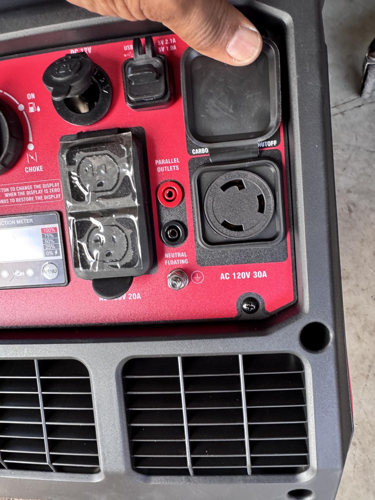 PowerSmart 2500 Watt Portable Inverter Generator with Quiet Technology, Compact and Lightweight Design, Small Generator for Camping, EPA Compliant customer photo 2