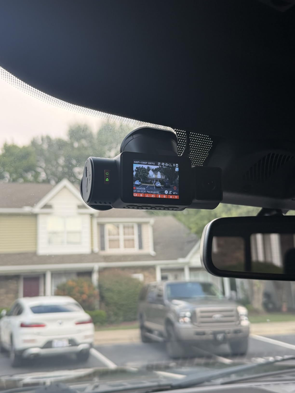 Vantrue N2X 2.7K Dash Cam Front and Inside, STARVIS 2 PlatePix Car Camera | IMX675 Sensor, HDR+IR Night Vision, F/1.8 Aperture, 5G WiFi & GPS, 60fps, App/Voice Control, G-Sensor, 24/7 Parking Mode customer photo 1