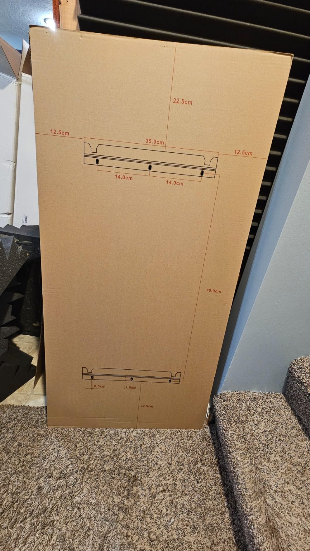 4 Pack Acoustic Panels 23.6