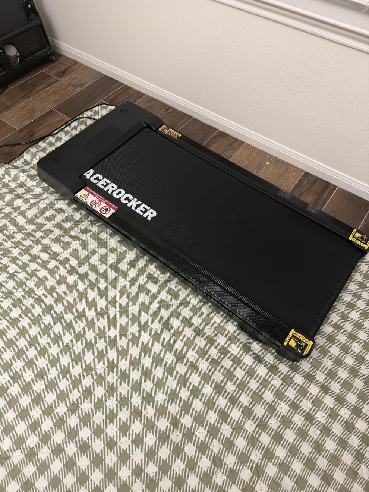 Walking Pad Treadmill, Auto Incline to 12%, Under Desk Treadmill | 450 lb capacity, Auto incline 9 levels max 12%, smart APP tracking, Bluetooth speaker, compact treadmills for home customer photo 1