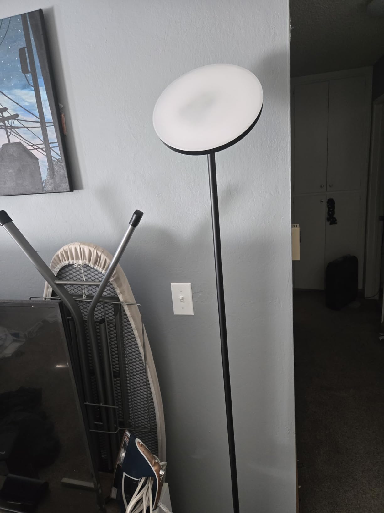 SUNMORY Smart RGB Floor Lamps for Living Room, LED Lamp with APP Remote Control | 32W Bright LED Lights, Tall Standing Lamp with Stepless Dimmable, Modern Torchiere Corner Lamp for Bedroom, Gaming Room customer photo 1