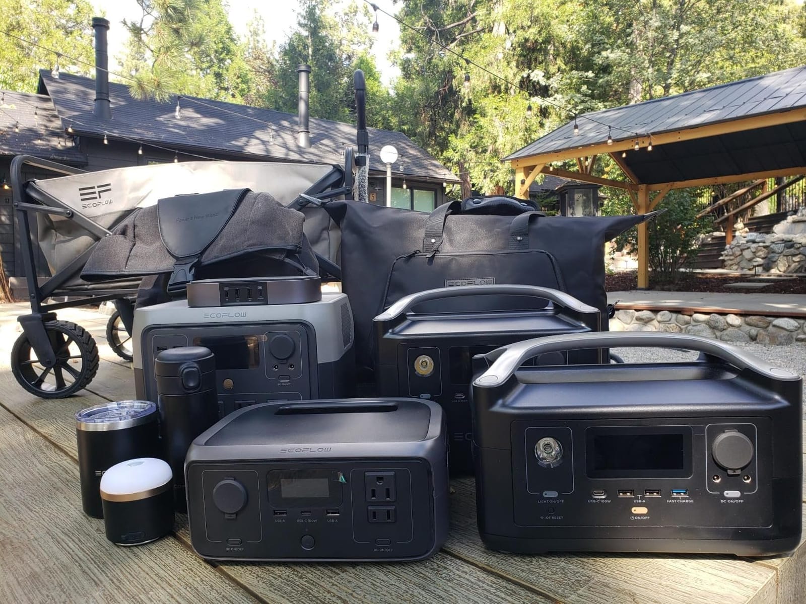 EF ECOFLOW Portable Power Station RIVER 3, 245Wh LiFePO4 Battery Power Station, 1Hr Fast Charging, 300W/X-Boost 600W Solar Generator for Outdoor/Camping/RVs/Home Use (Solar Panel Optional) customer photo 1
