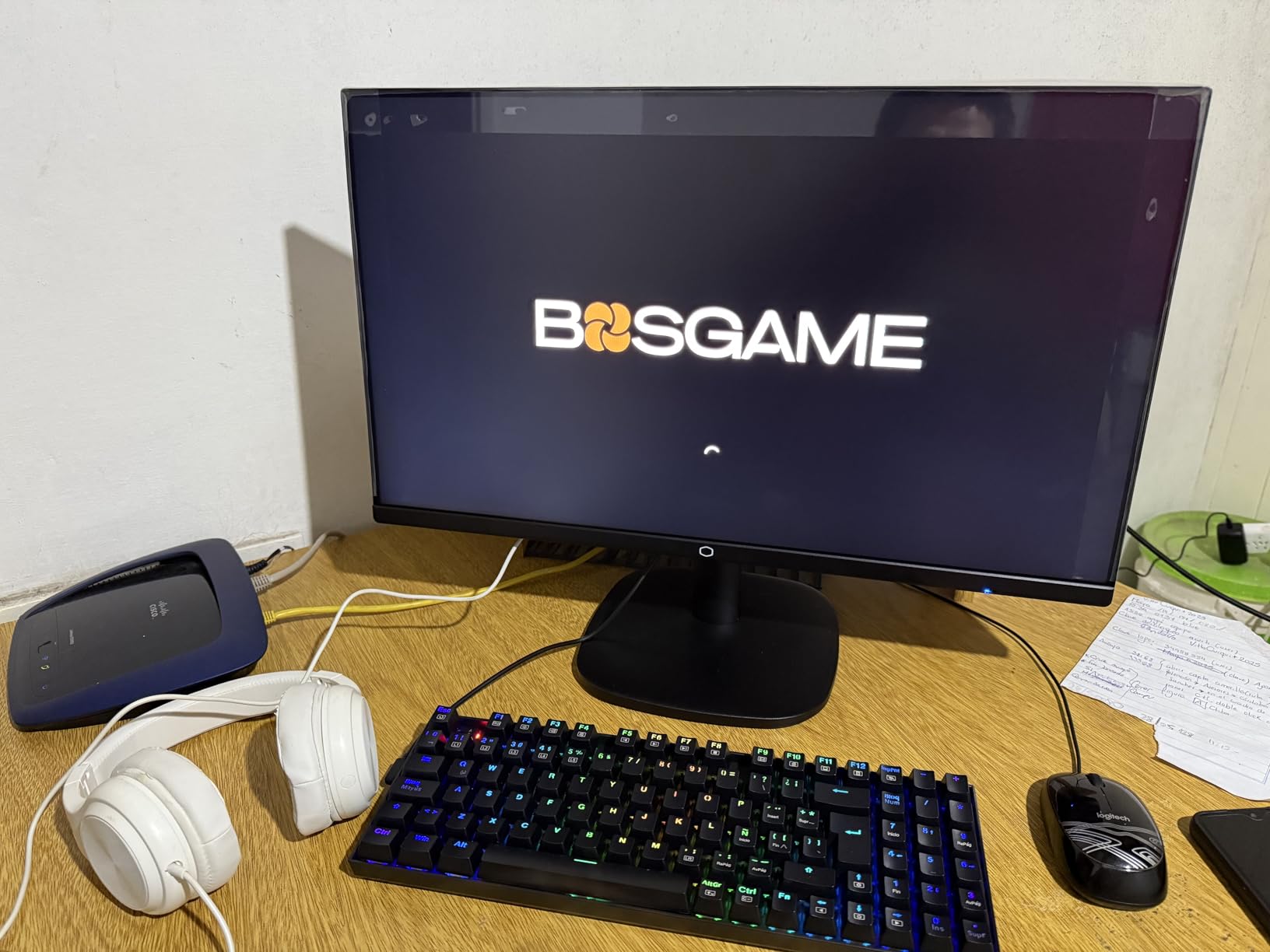 BOSGAME P4 Ultra Mini PC Ryzen 7 7730U 16GB DDR4 1TB PCIe SSD | 8C/16T, up to 4.5GHz, Dual 2.5G LAN, WiFi 6E & BT5.2, Triple 4K Display, Home Office & Gaming, Compact Desktop,Silent customer photo 2