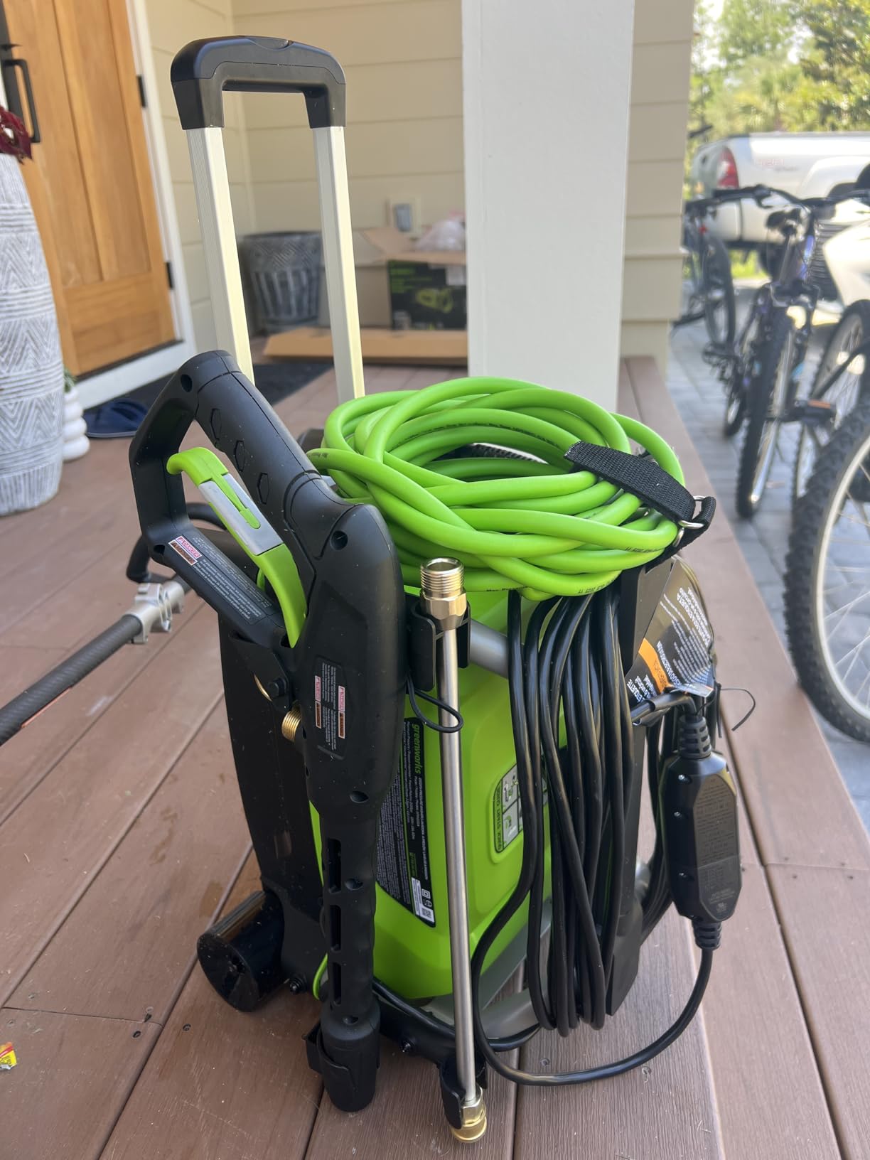 Greenworks 2100 PSI (1.2 GPM) Electric Pressure Washer customer photo 2