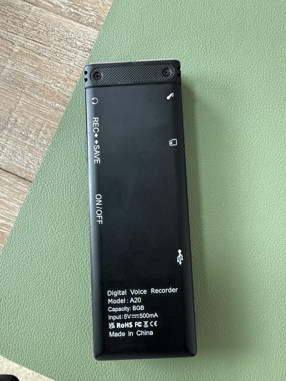 Tonfarb 136GB Digital Voice Recorder with Playback,9775 Hours Audio Record customer photo 1
