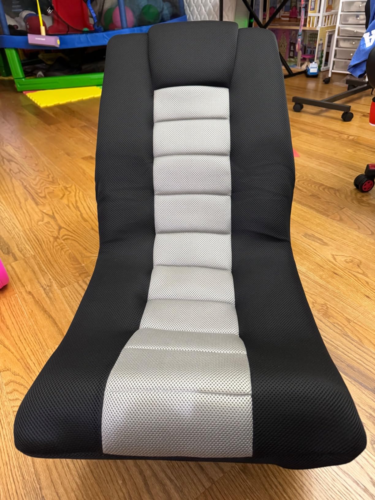COSTWAY 360° Swivel Floor Gaming Chair, Folding Floor Lounger | 4-Position Adjustable Backrest & Neck Pillow, Comfy Lazy Sofa Couch, Ergonomic Floor Chair for Kids & Adults, Reading customer photo 2
