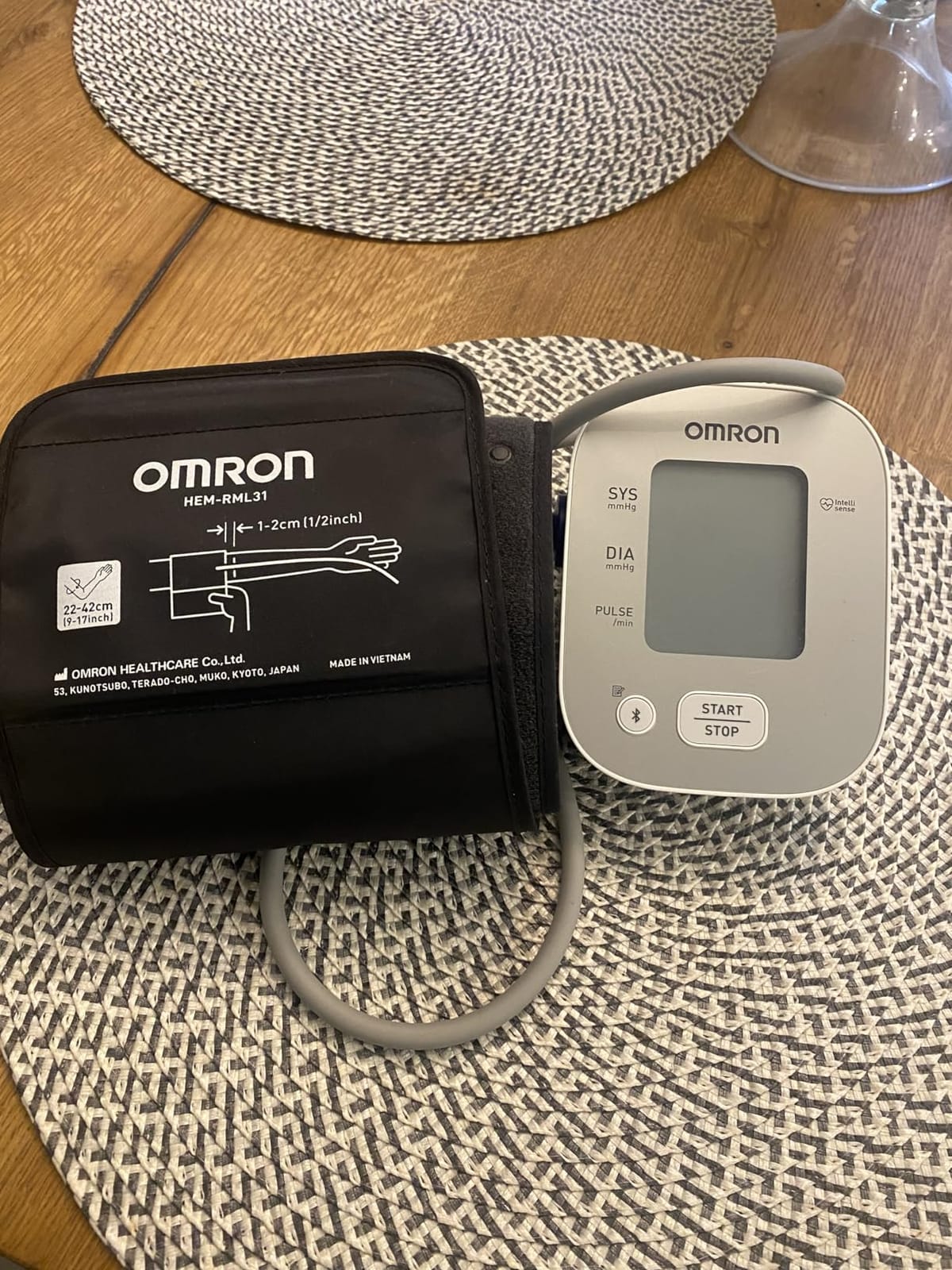 OMRON Bronze Blood Pressure Monitor & Upper Arm Blood Pressure Cuff | For Home Use - #1 Doctor & Pharmacist Recommended Brand - Clinically Validated - Connect App customer photo 2