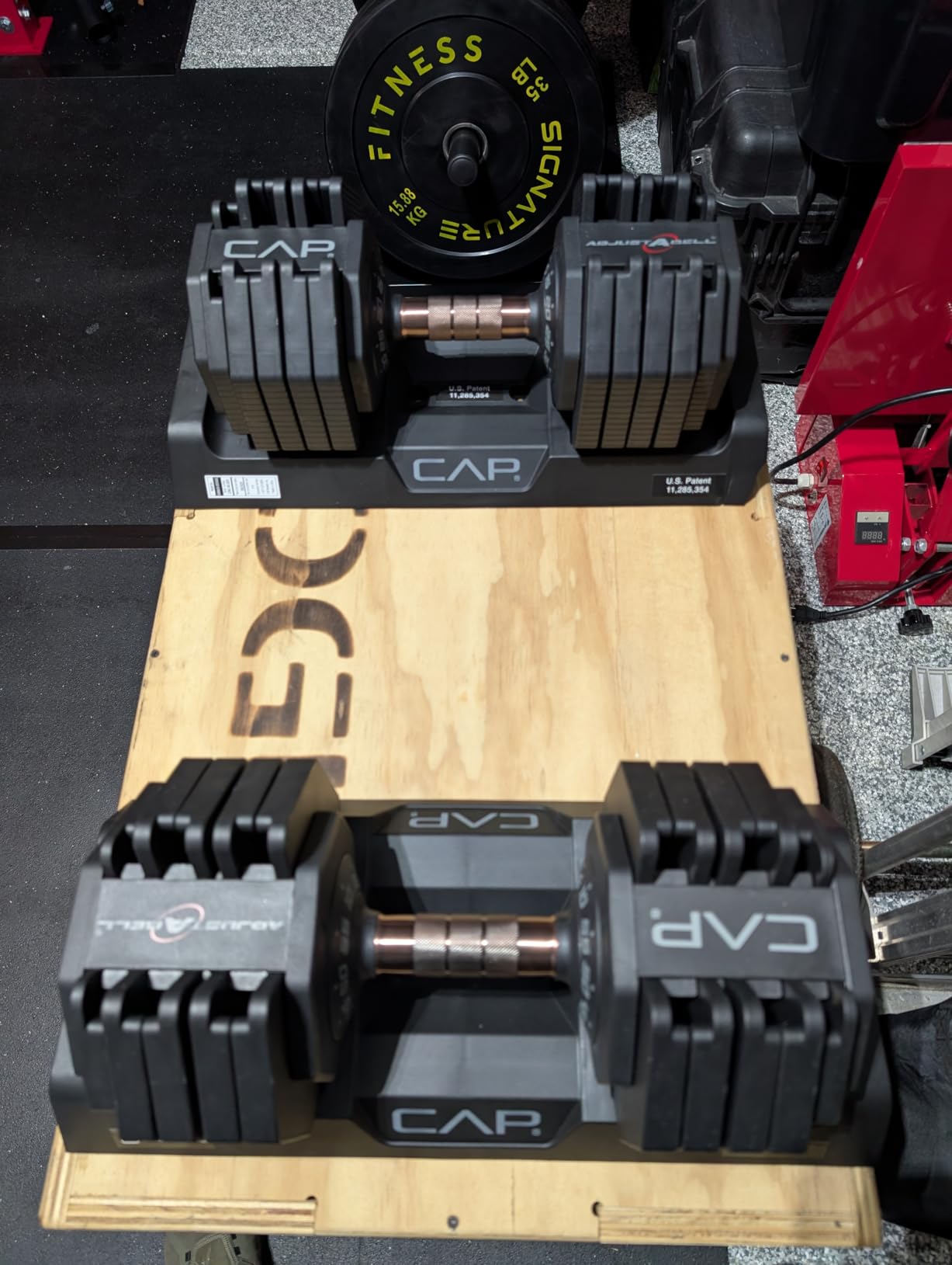 CAP ADJUSTABELL Adjustable Dumbbell Set, Premium Quick Select Adjustable Weights for Strength Training customer photo 2