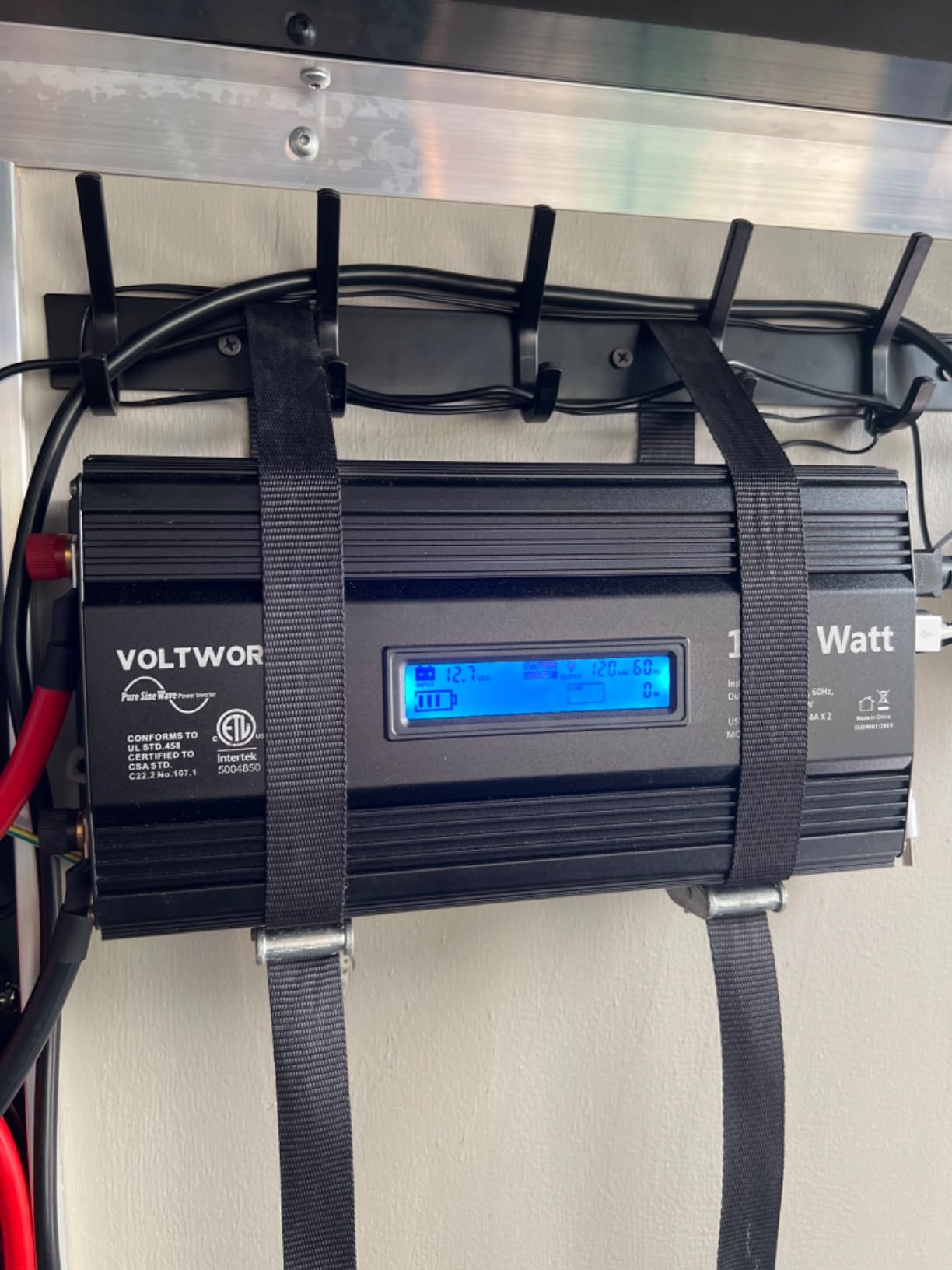 Pure Sine Wave Inverter 1500 Watt 12V to 110V 120V AC, 3100W Max for 2S | Power Inverter FCC Approved Built-in UL Fuse PD36W USB-C Port Compatible with Lithium Battery For Off-Grid Solar Car RV customer photo 2