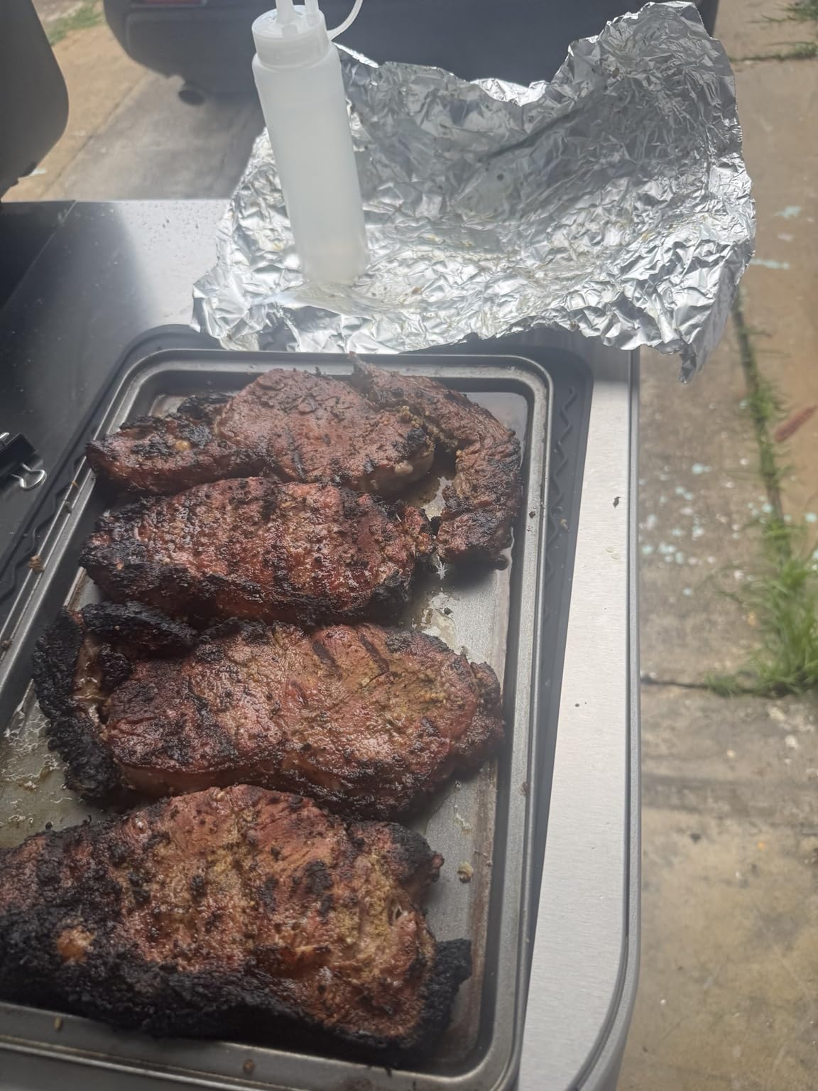 ThermoMaven Sub-1G Wireless Meat Thermometer, 4 Probes WiFi Thermometer, 3000FT Open Range, Smart App + Base Control, 6 Sensor NIST ±0.5°F Accuracy, BBQ Smoker Grill Oven, Brisket Steak Turkey Pork customer photo 1